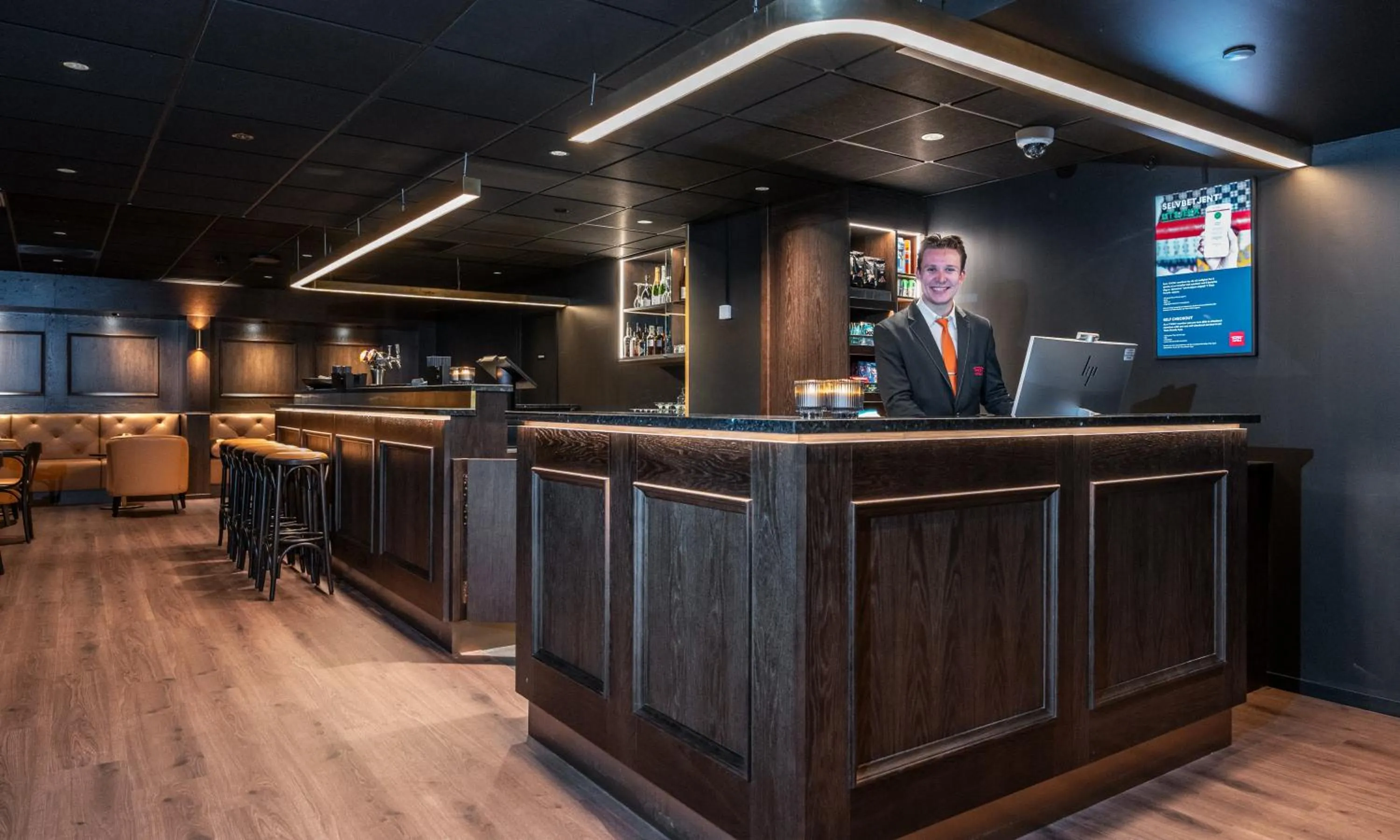 Lobby or reception in Thon Hotel Panorama