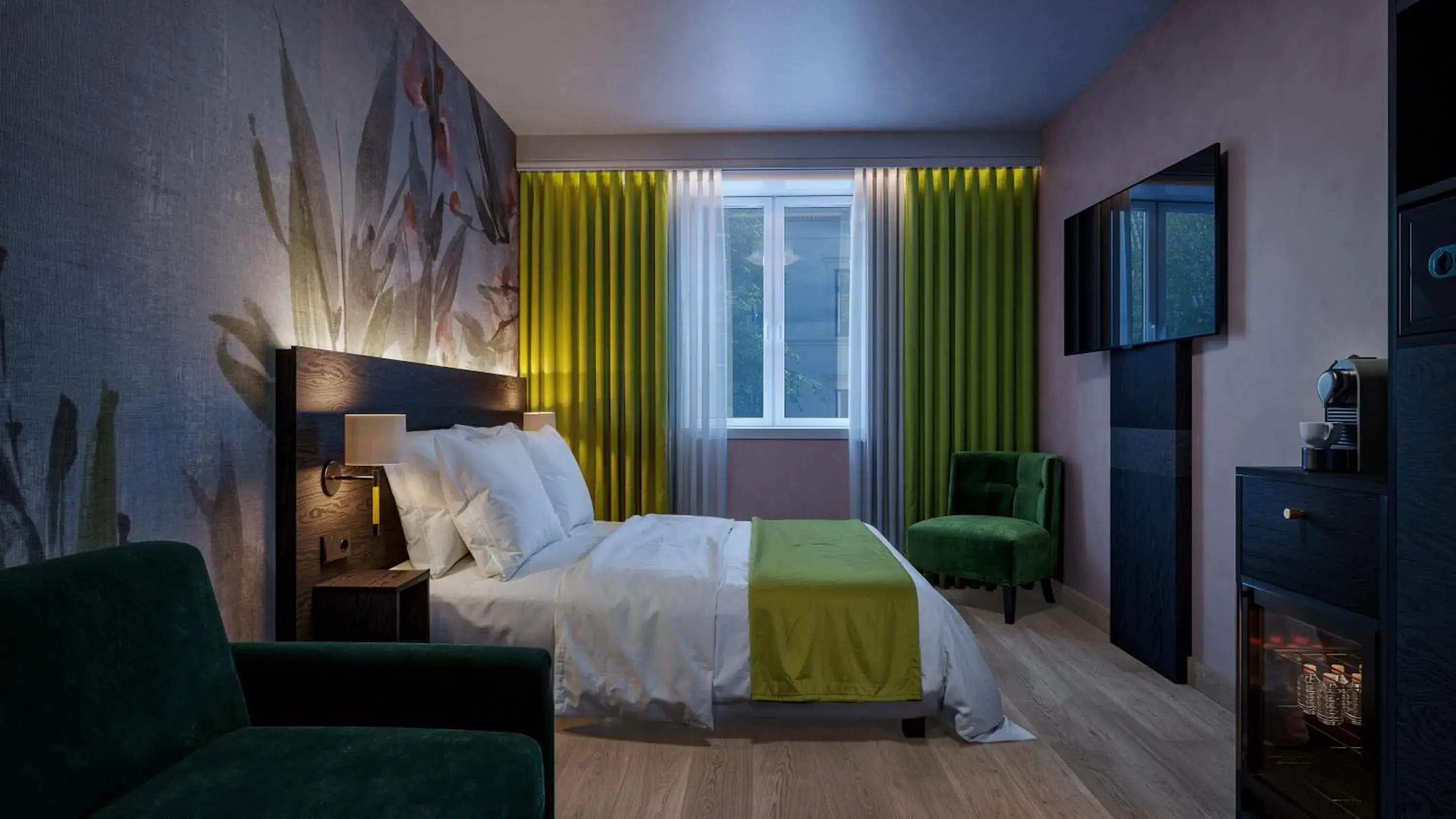 Bed in Thon Hotel Panorama Bed in Thon Hotel Panorama