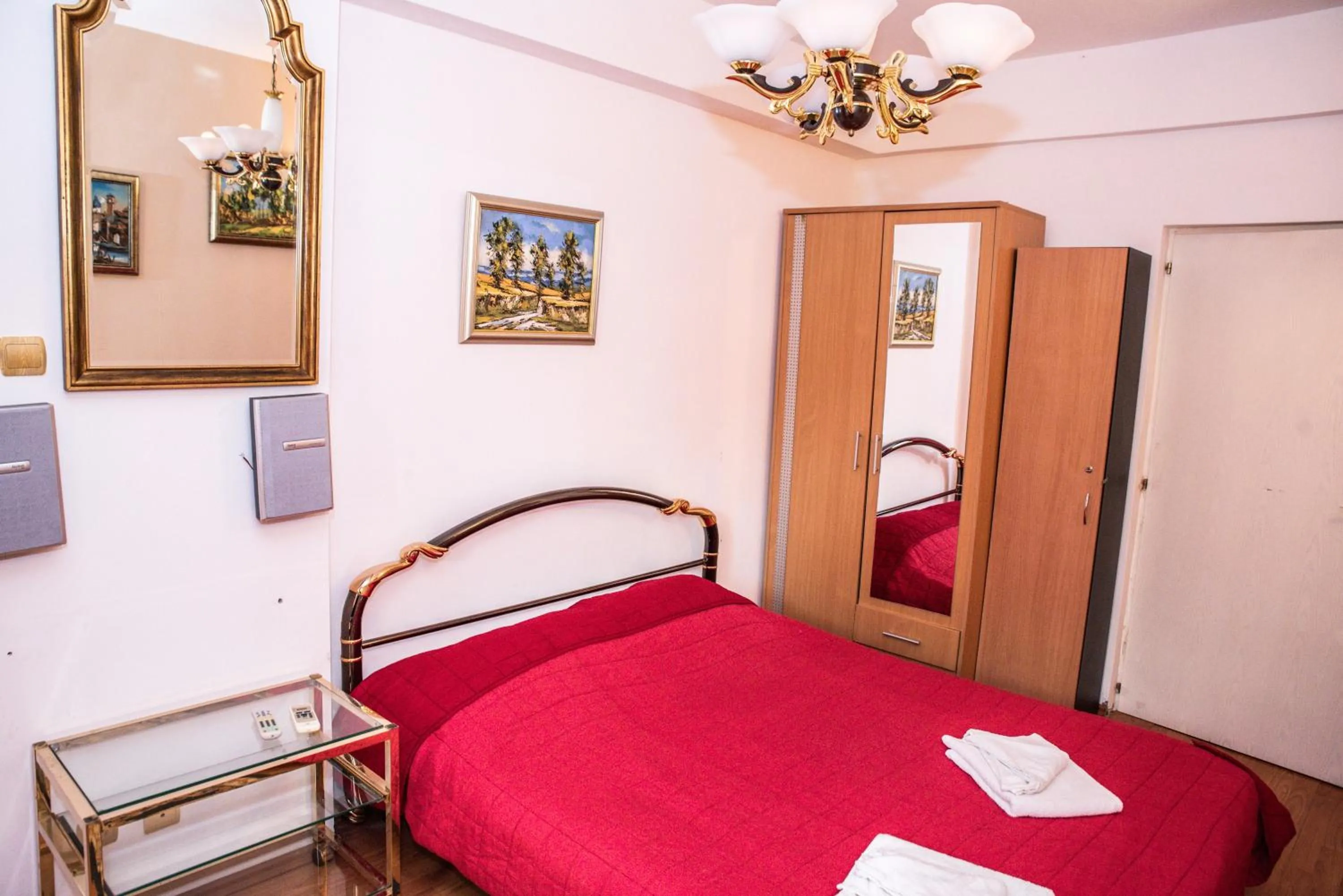 Bed in Vila Smarald Apartments