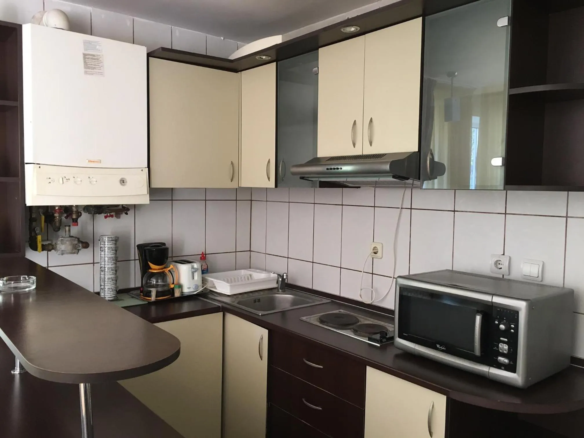 Coffee/tea facilities in Vila Smarald Apartments