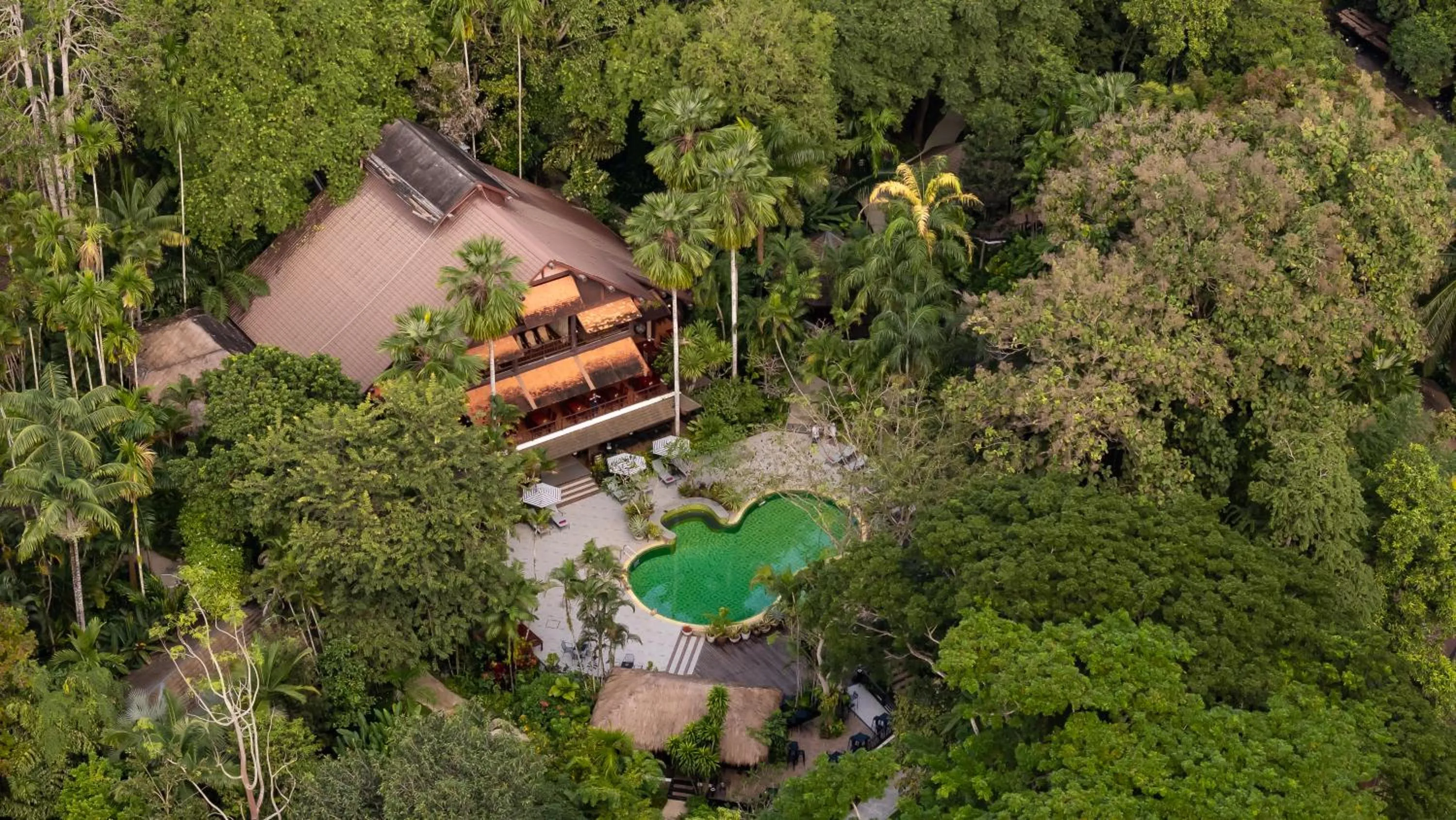 Natural landscape in River Kwai Resotel