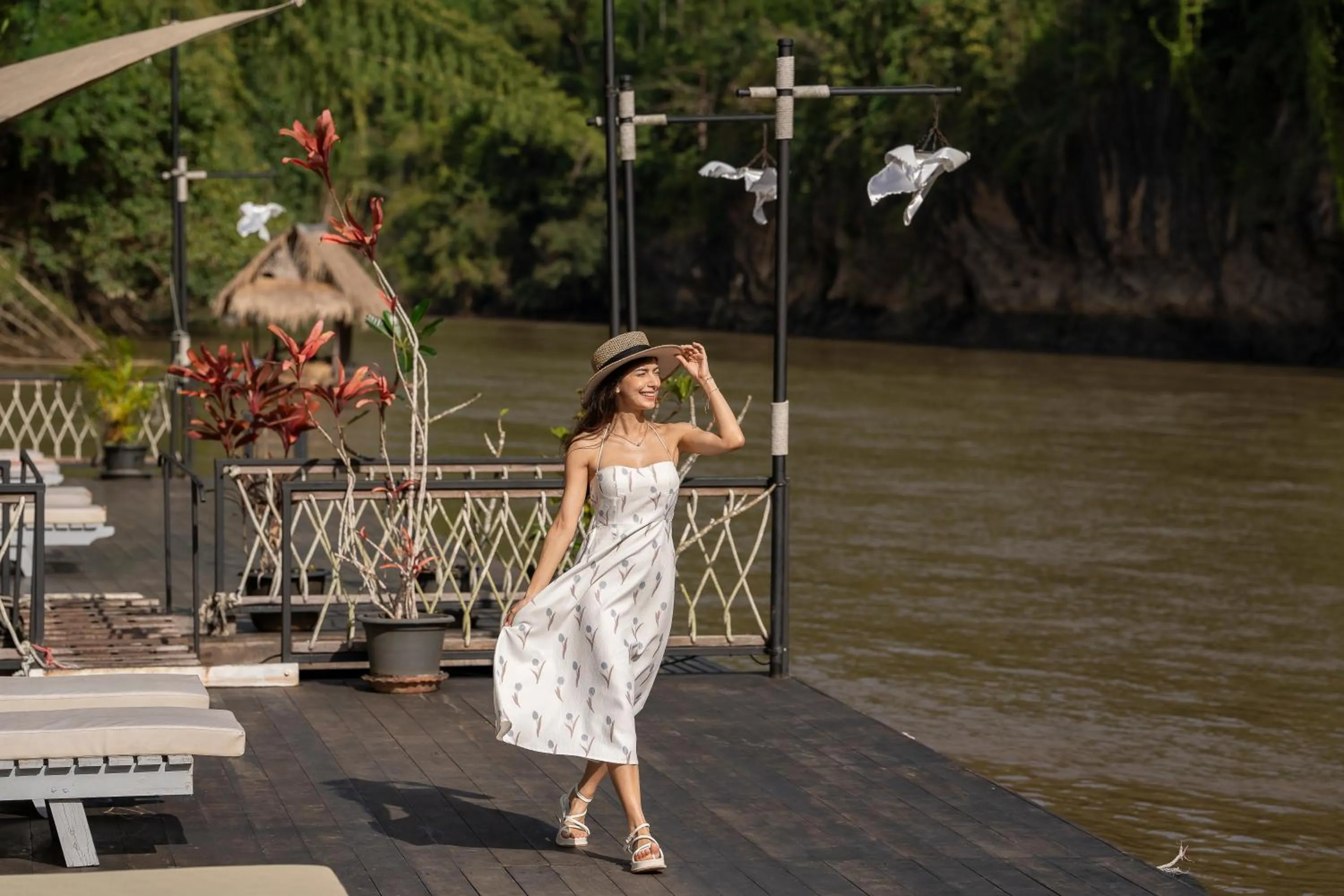 Natural landscape in River Kwai Resotel