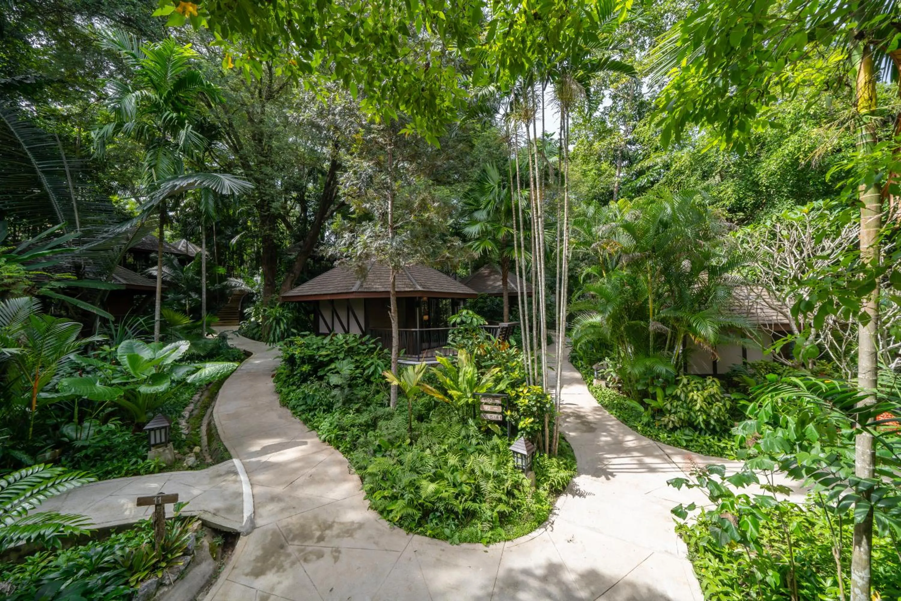 Natural landscape in River Kwai Resotel