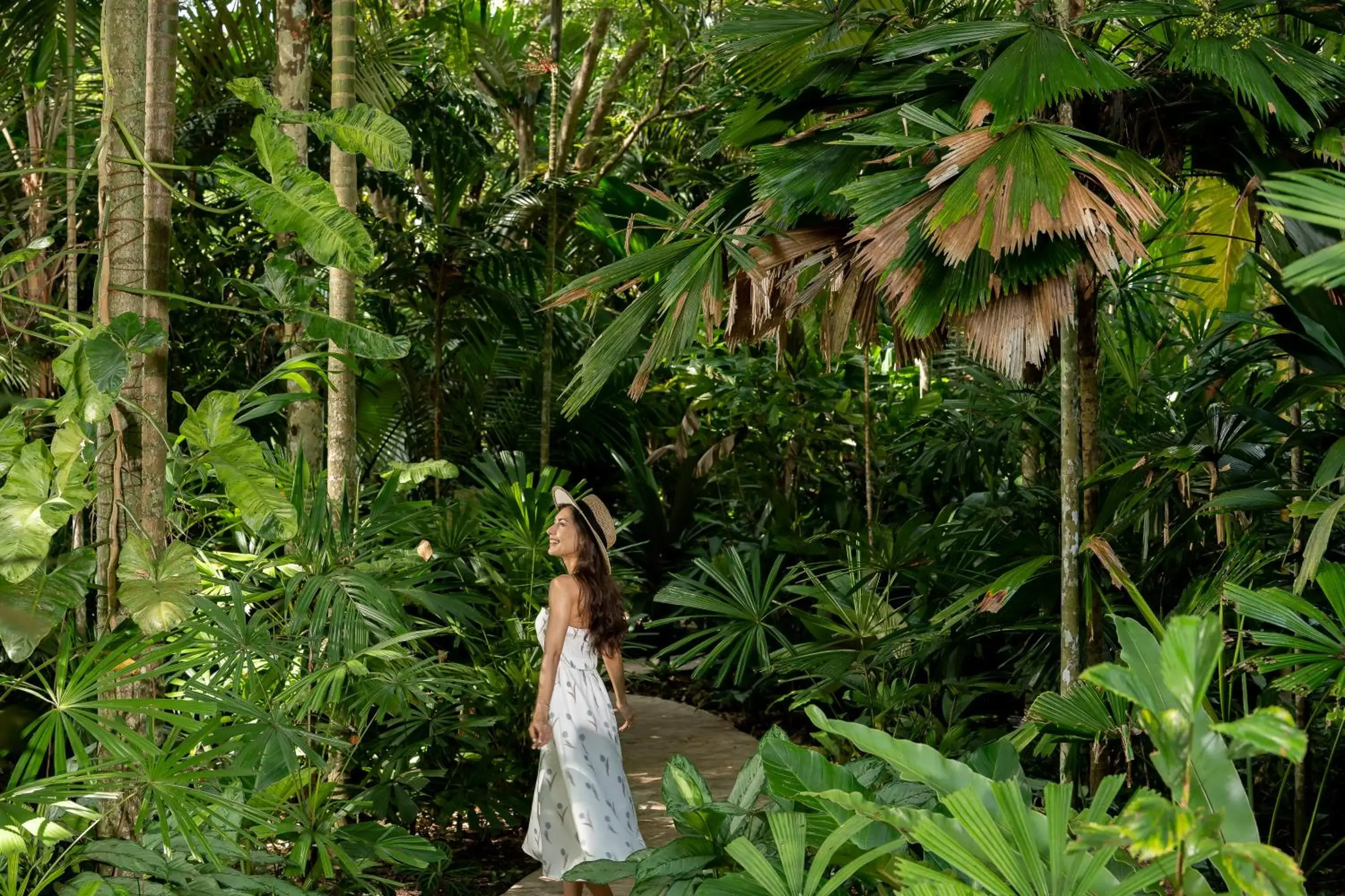 Garden view in River Kwai Resotel Garden view in River Kwai Resotel