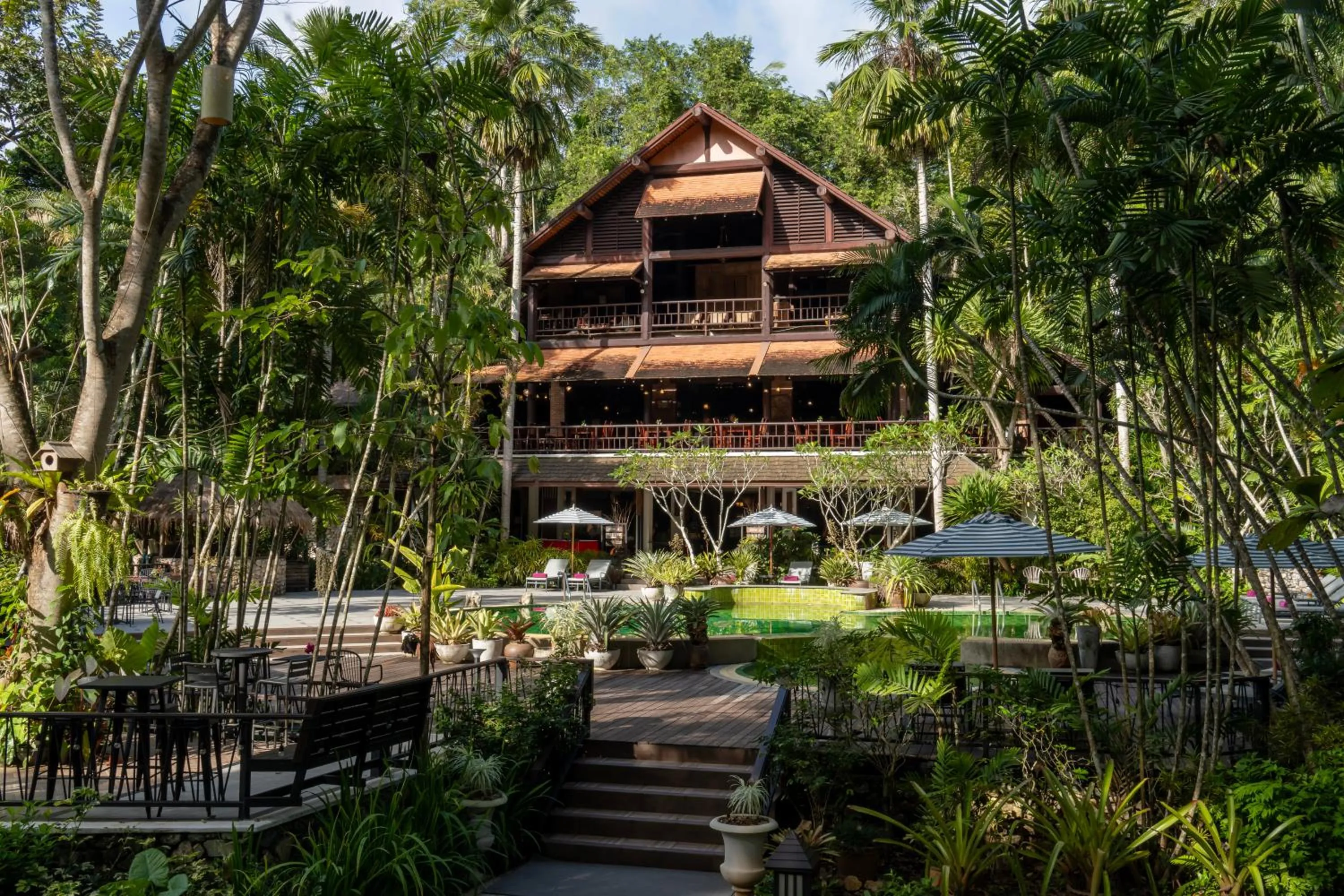 Natural landscape in River Kwai Resotel