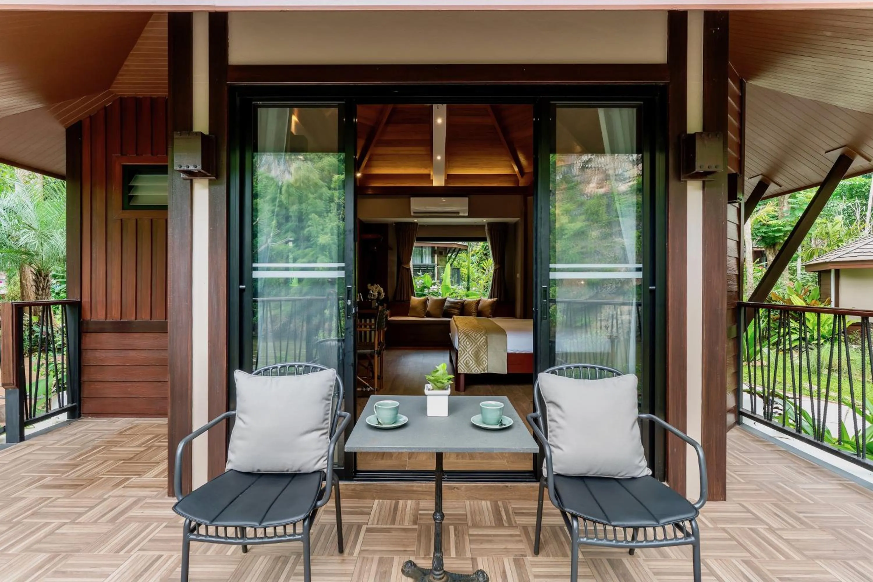 Balcony/Terrace in River Kwai Resotel