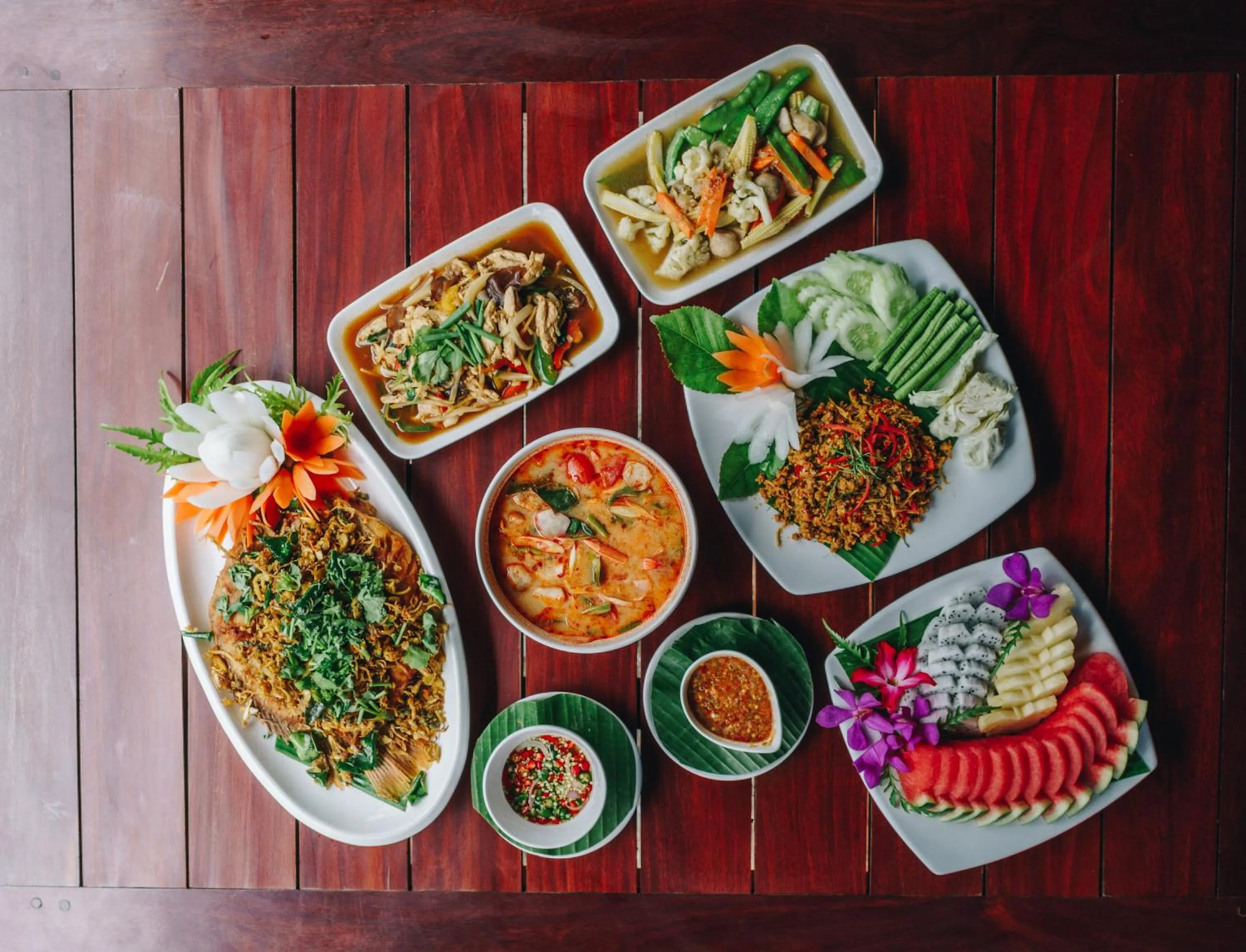 Food in River Kwai Resotel