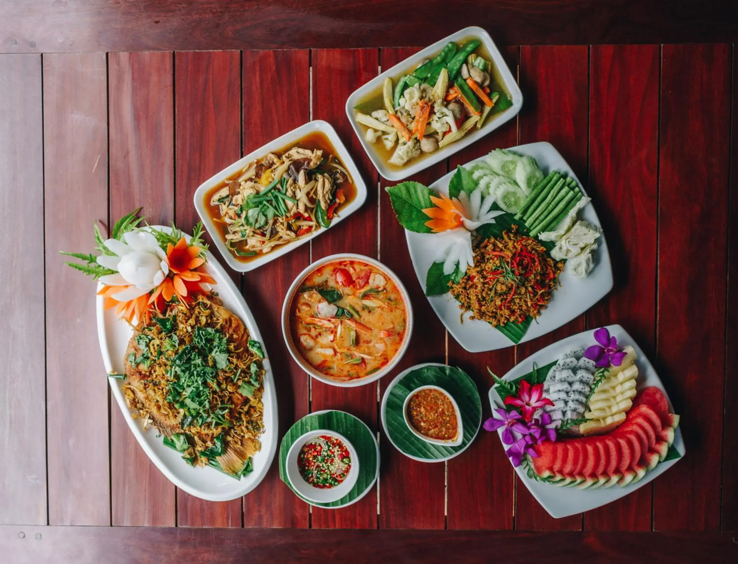 Food in River Kwai Resotel Food in River Kwai Resotel