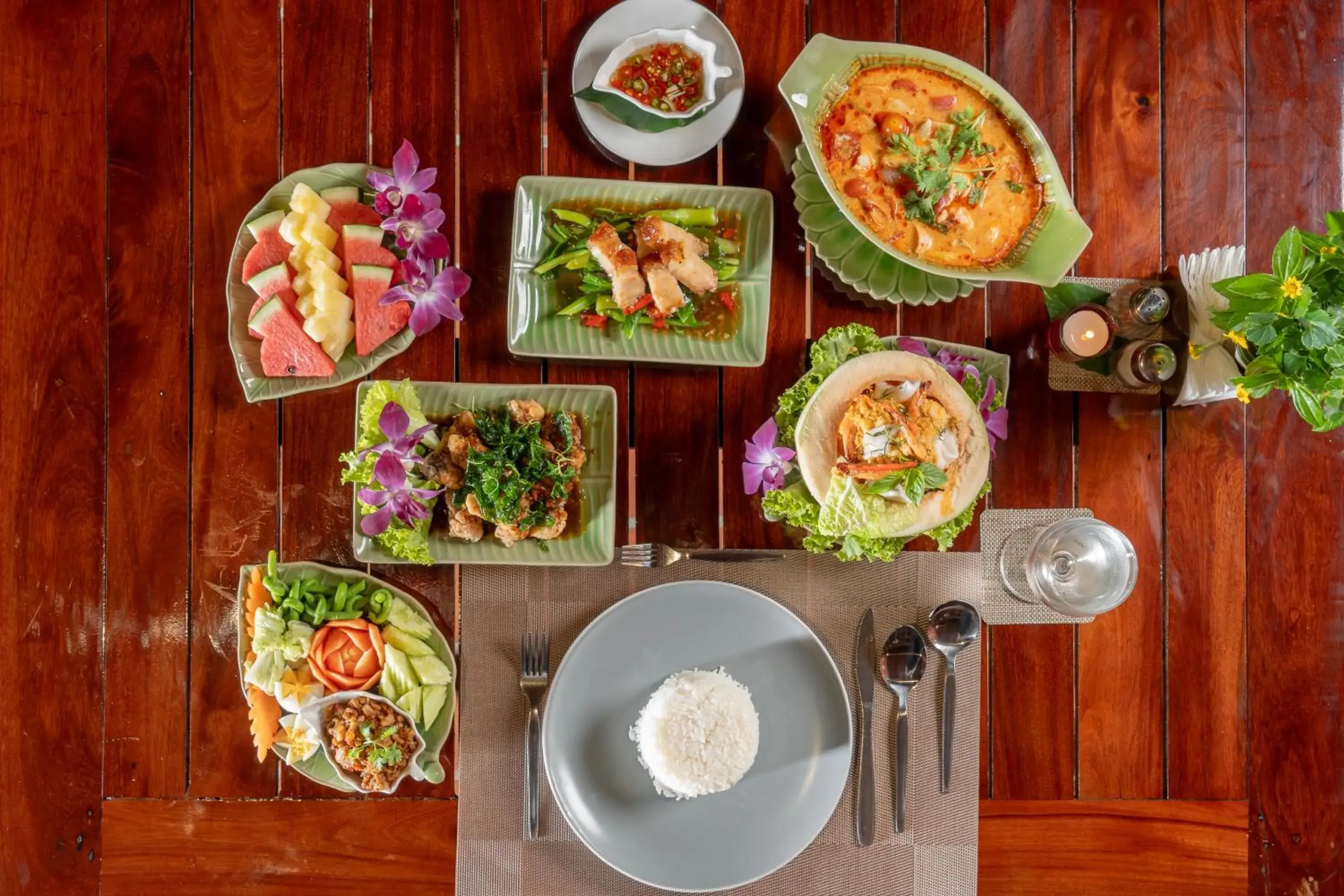 Food and drinks in River Kwai Resotel Food and drinks in River Kwai Resotel