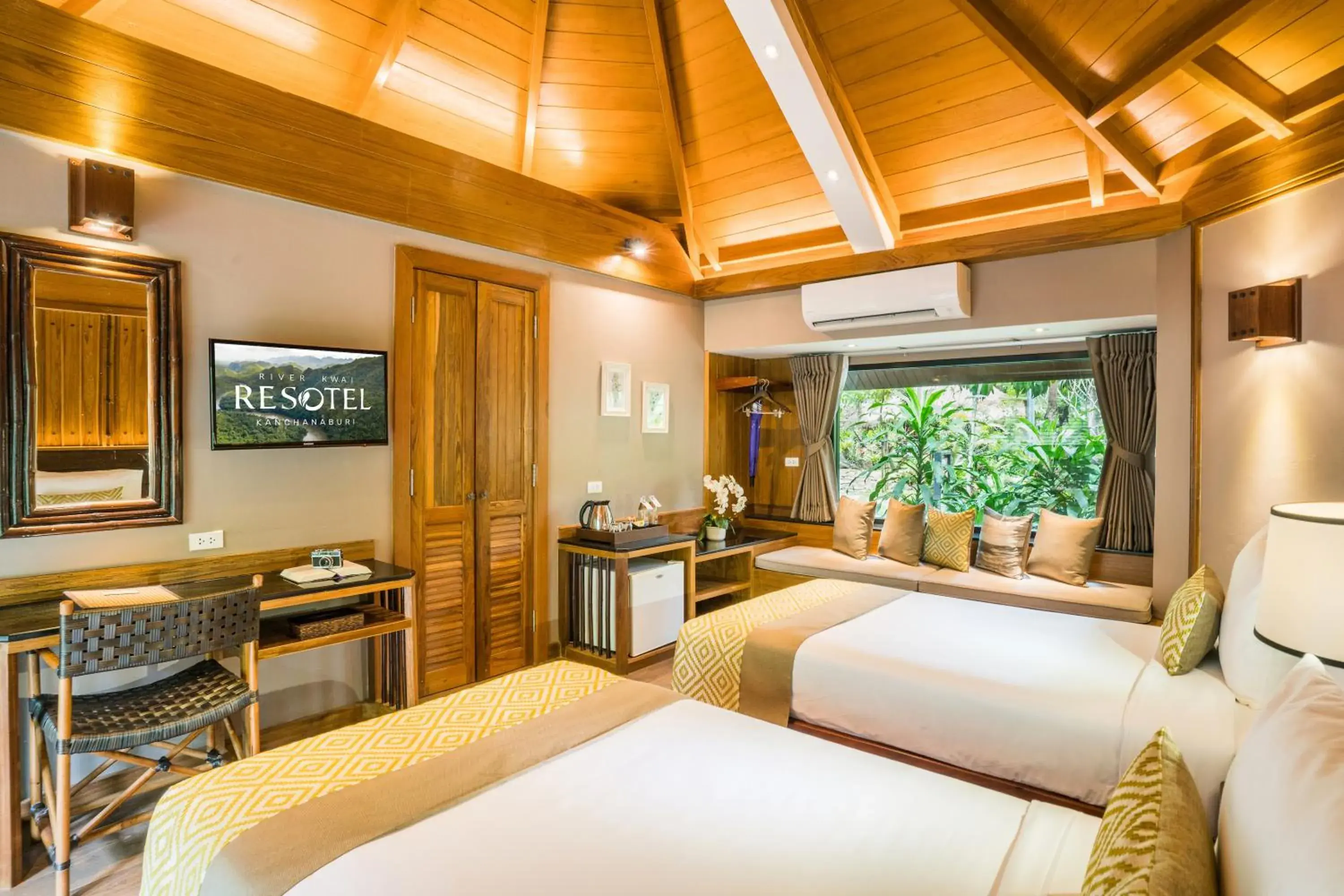 Bed in River Kwai Resotel Bed in River Kwai Resotel