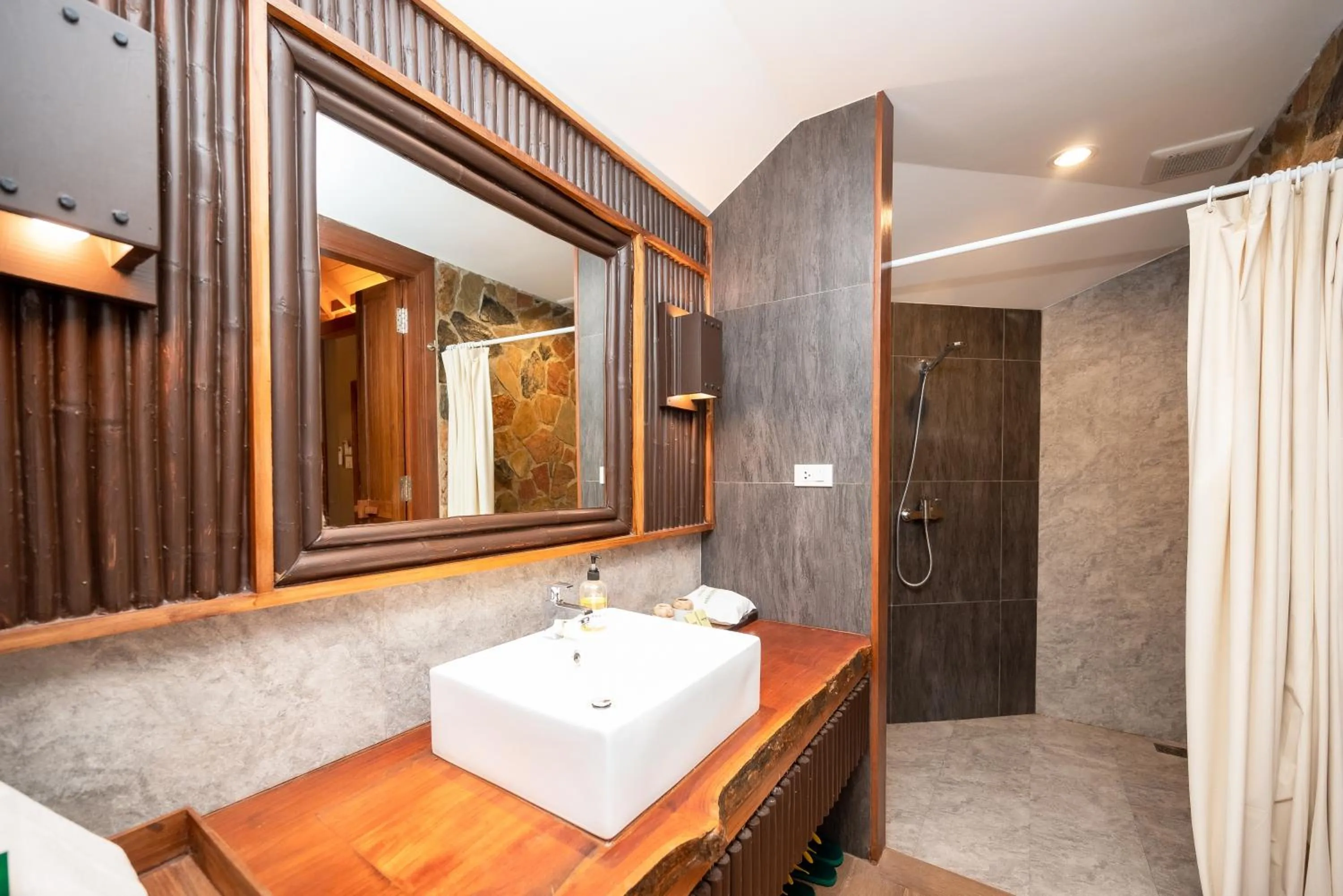 Bathroom in River Kwai Resotel