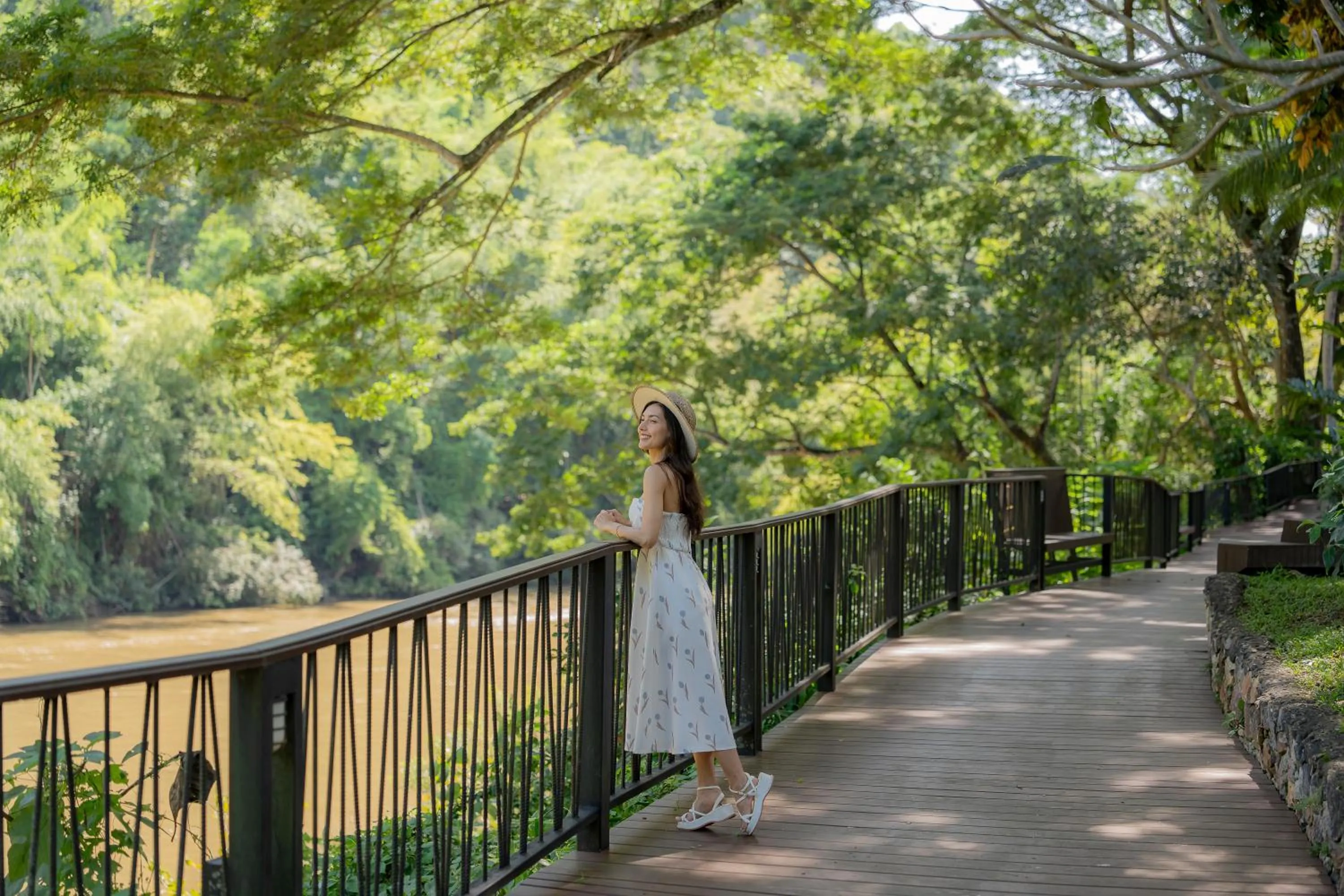 Natural landscape in River Kwai Resotel