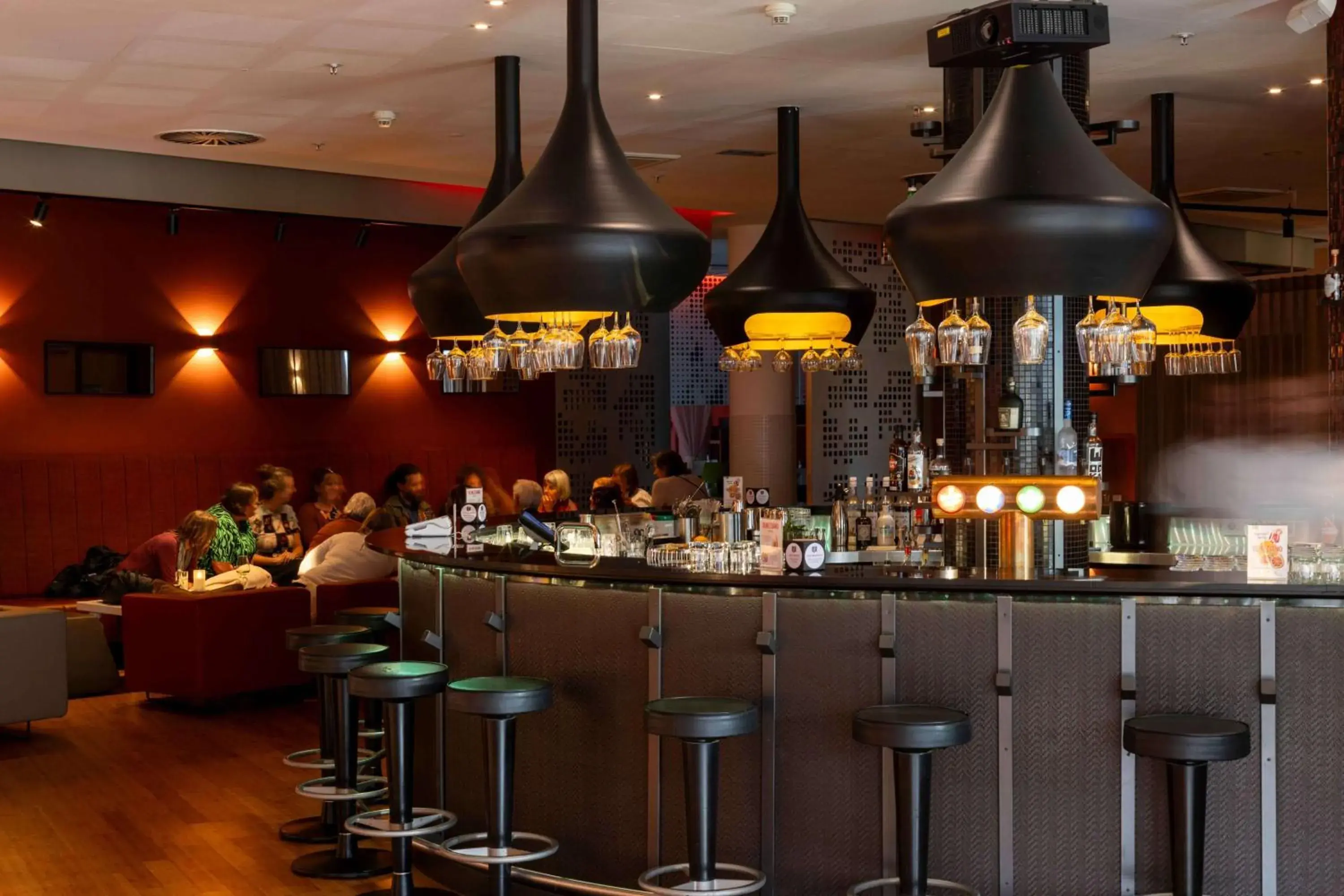 Lounge or bar in Scandic Berlin Potsdamer Platz Lounge or bar in Scandic Berlin Potsdamer Platz