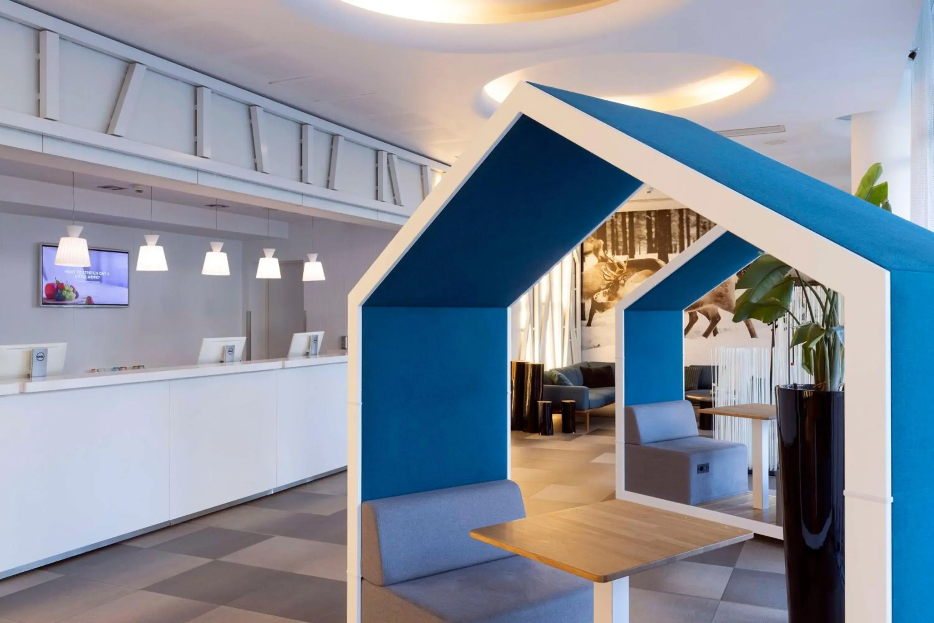 Lobby or reception in Scandic Berlin Potsdamer Platz Lobby or reception in Scandic Berlin Potsdamer Platz