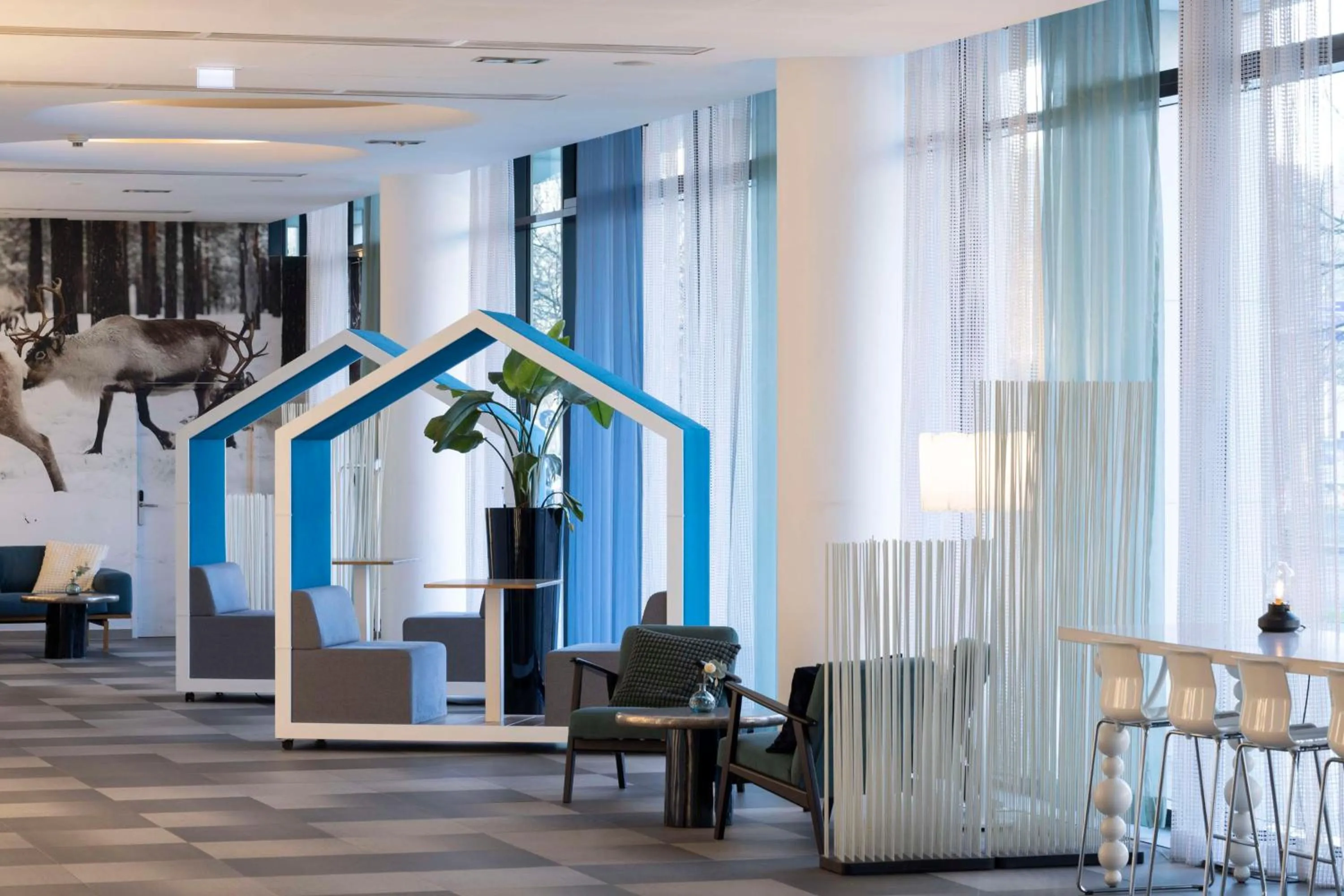 Lobby or reception in Scandic Berlin Potsdamer Platz