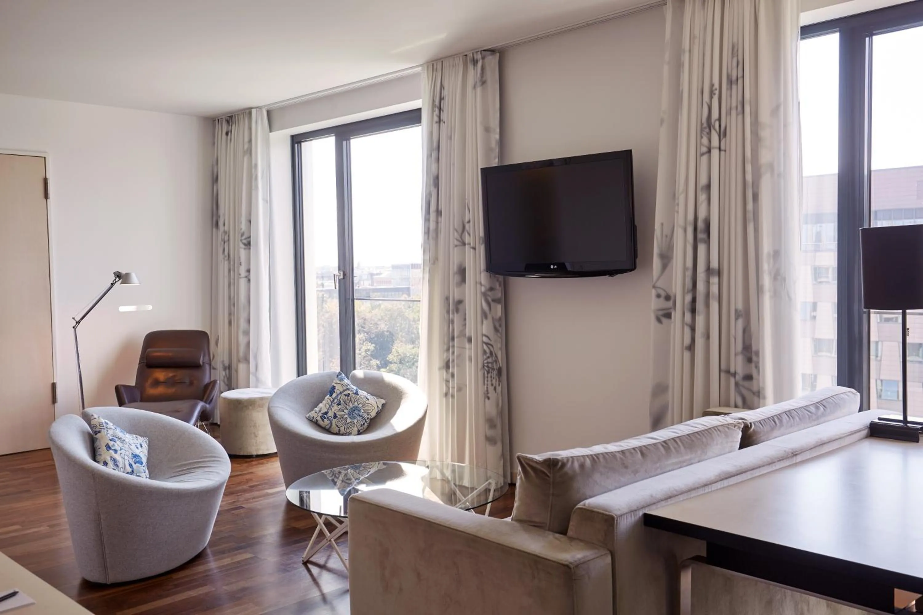 Bedroom in Scandic Berlin Potsdamer Platz