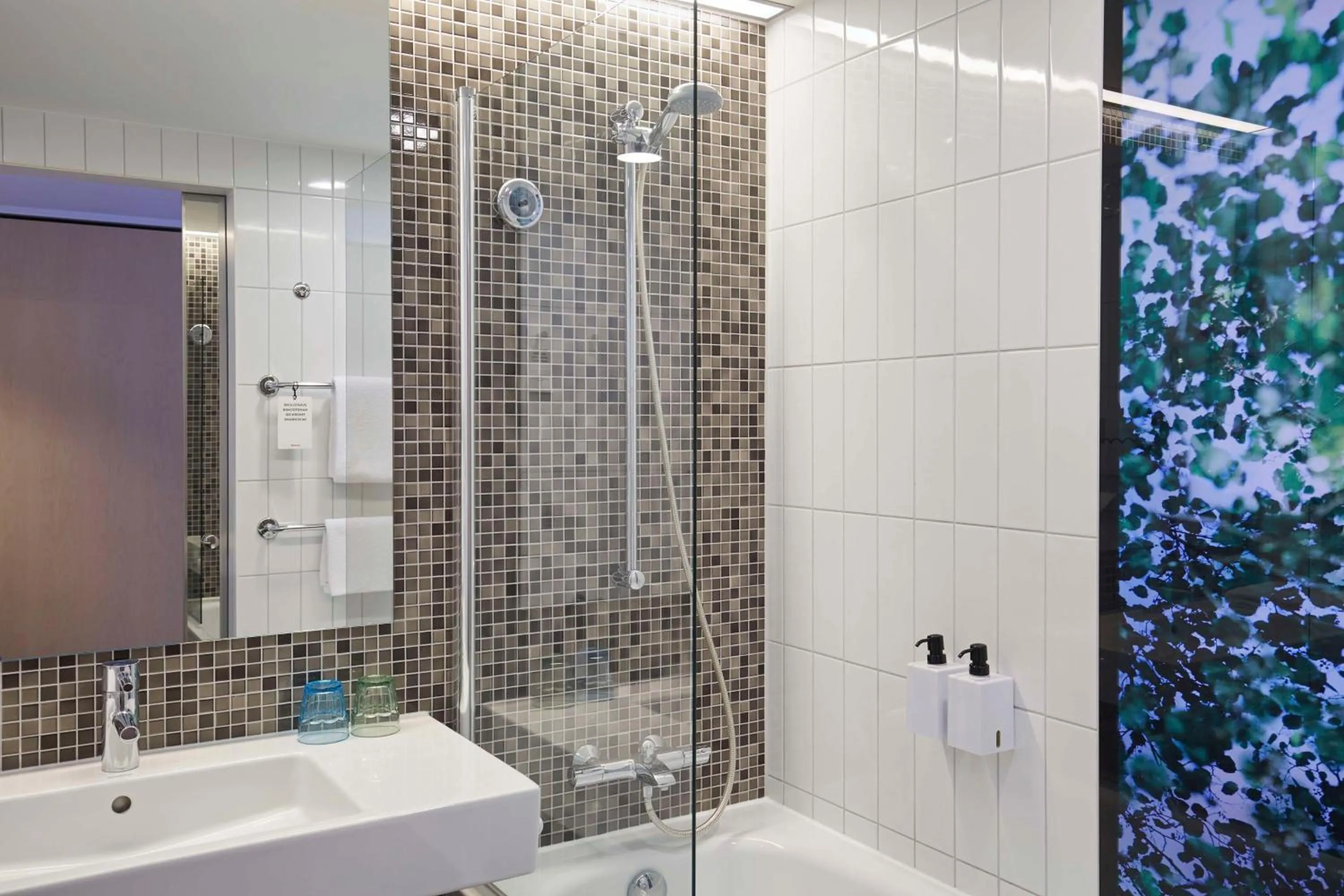 Bathroom in Scandic Berlin Potsdamer Platz