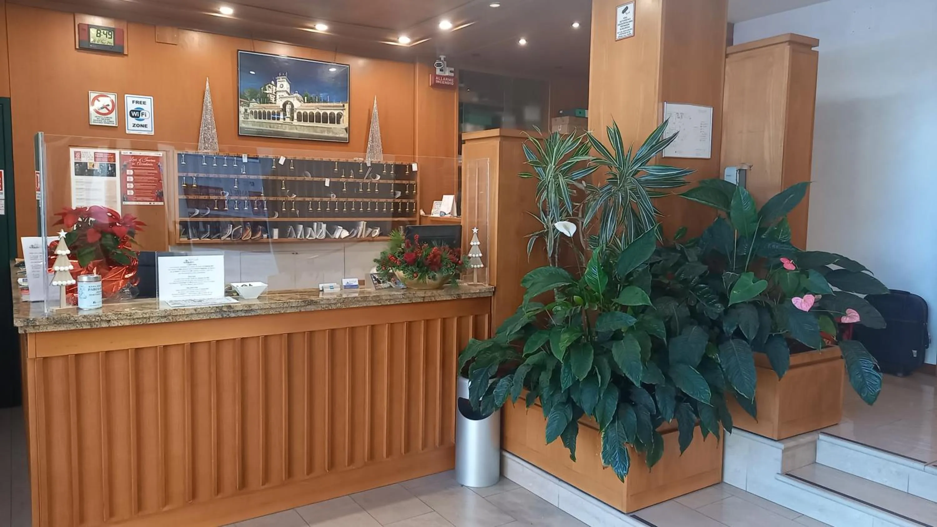 Lobby or reception in Hotel Cristallo