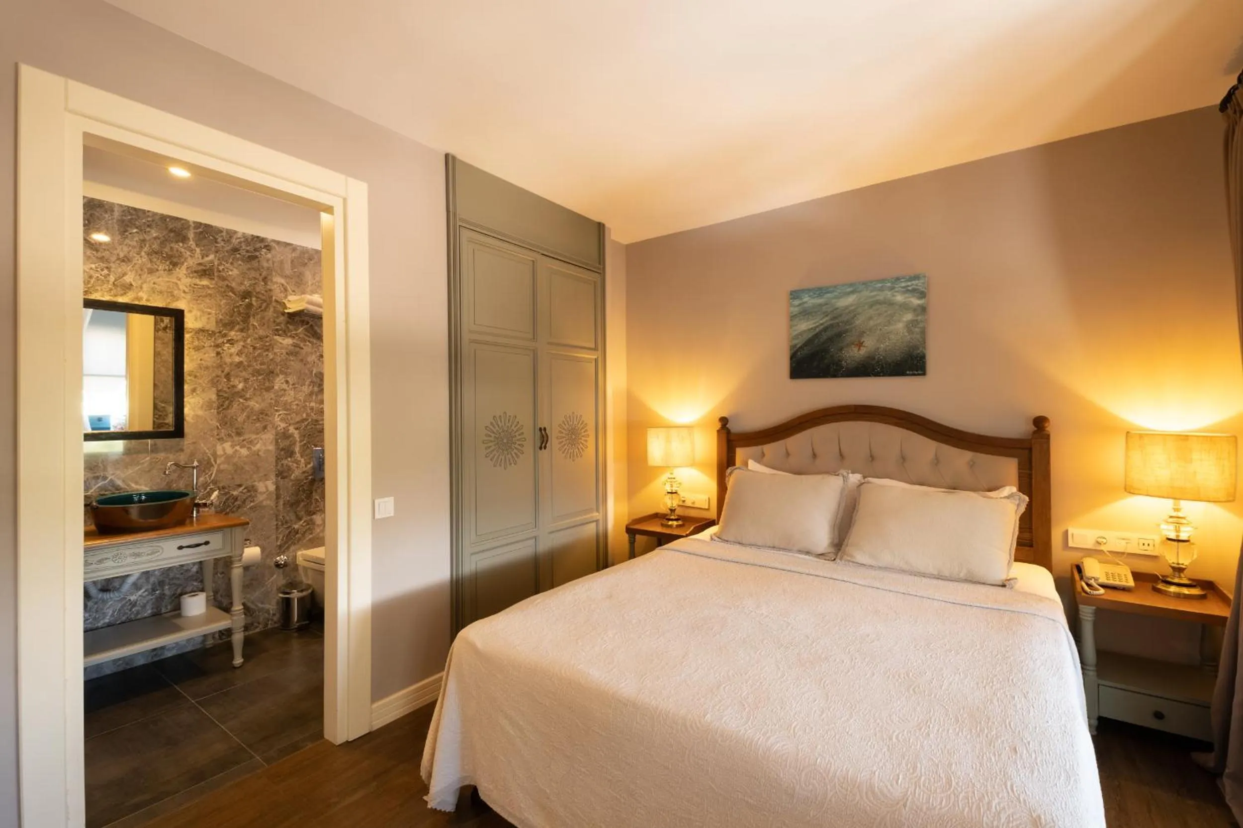 Bed in Bramasole Alaçatı