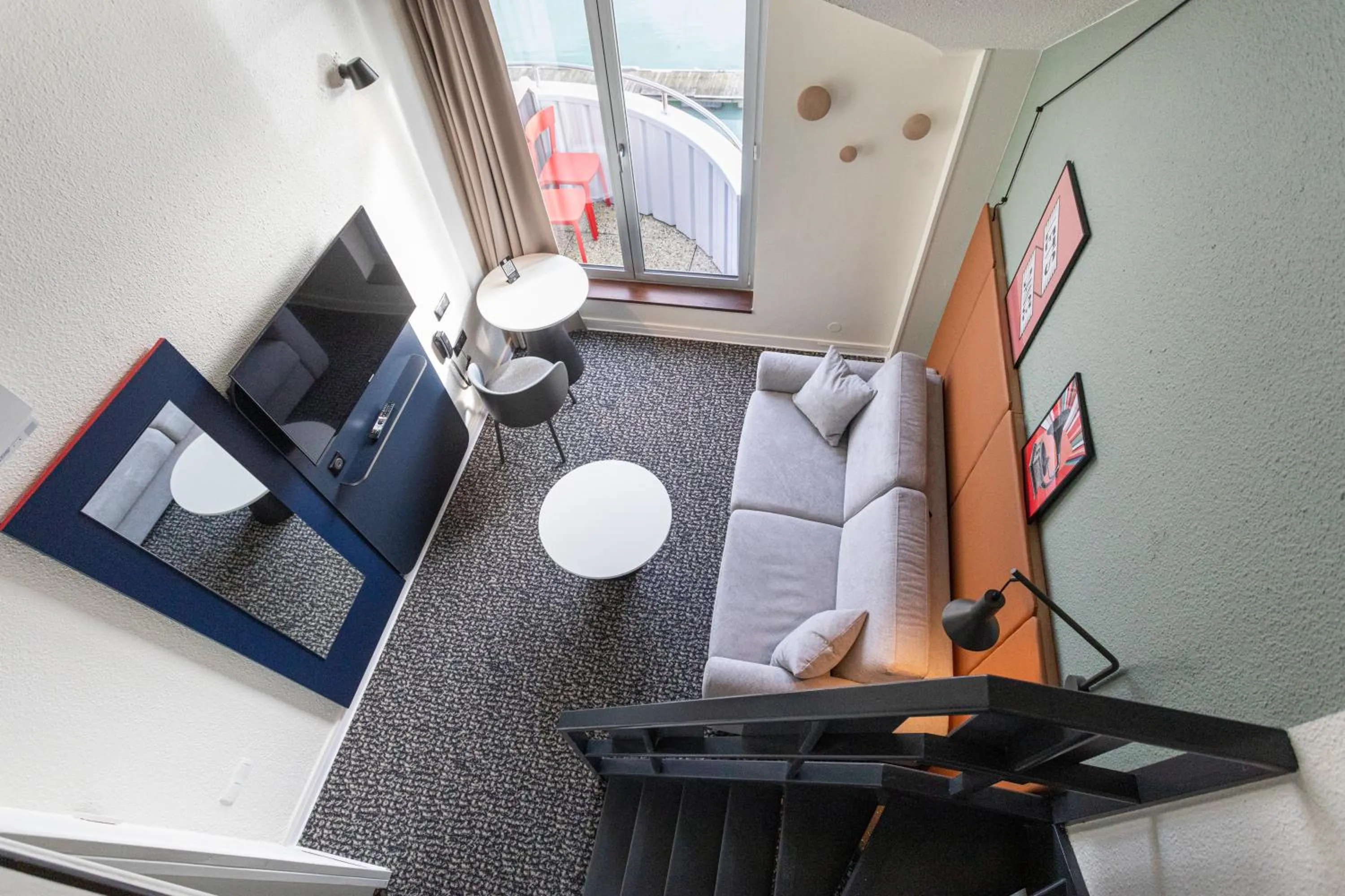 Photo of the whole room in ibis Granville Port De Plaisance