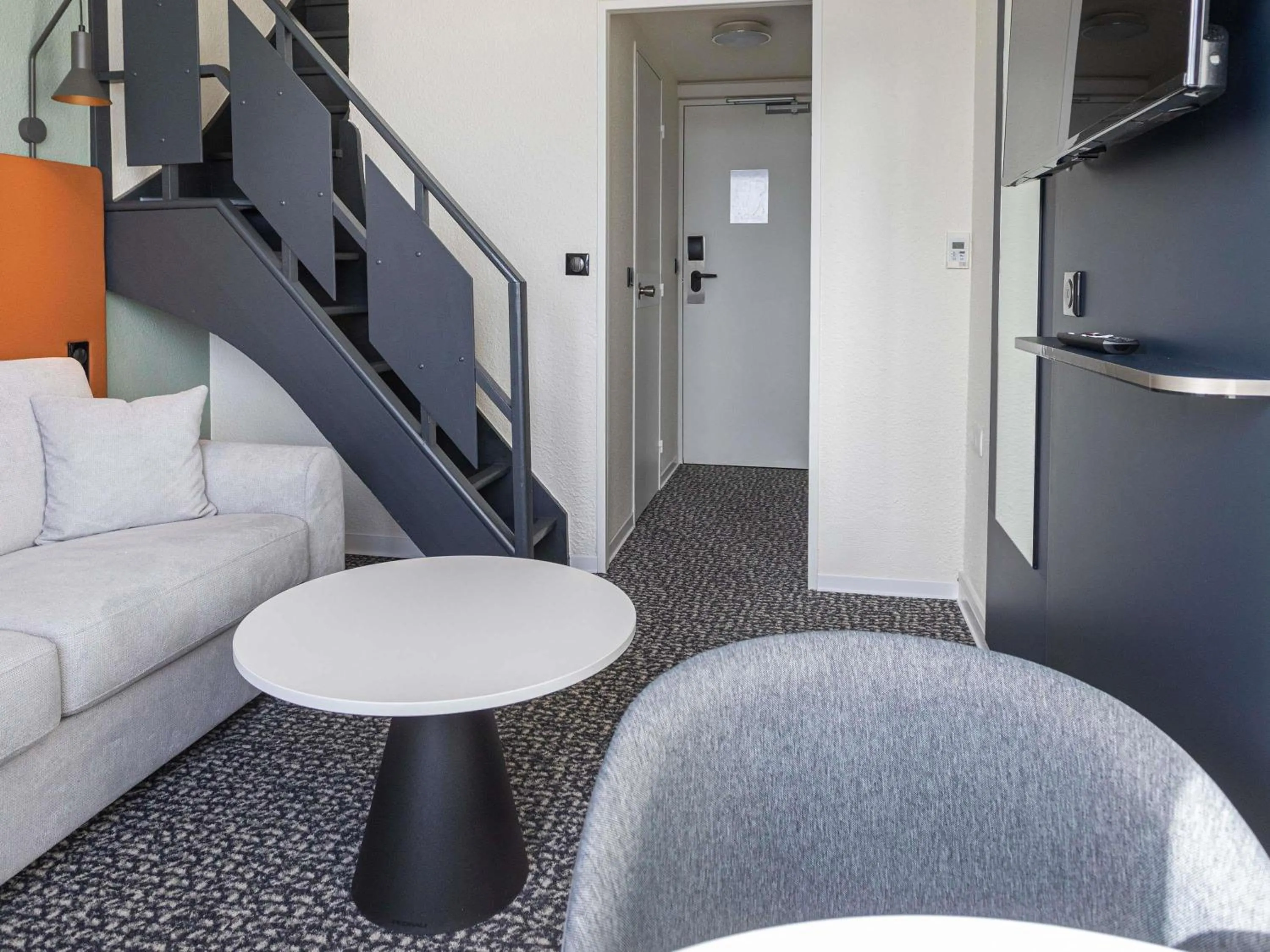 Bedroom in ibis Granville Port De Plaisance