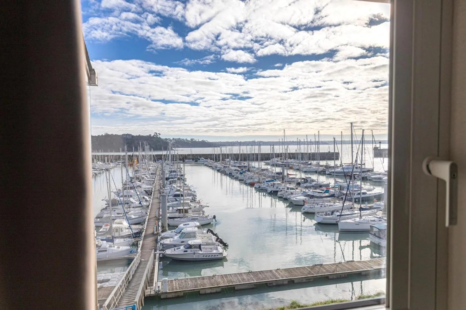 Sea view in ibis Granville Port De Plaisance