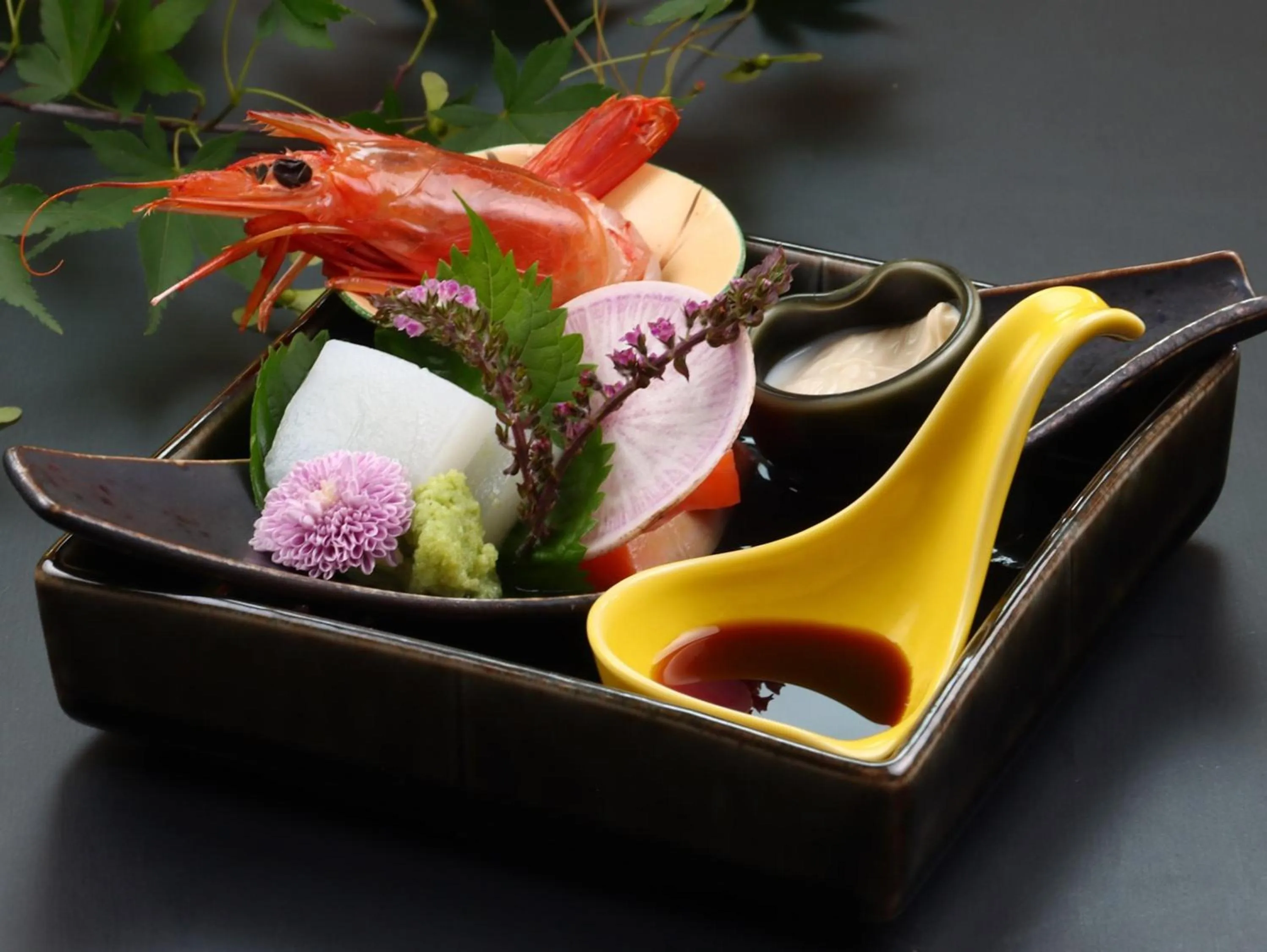 Food close-up in Komao