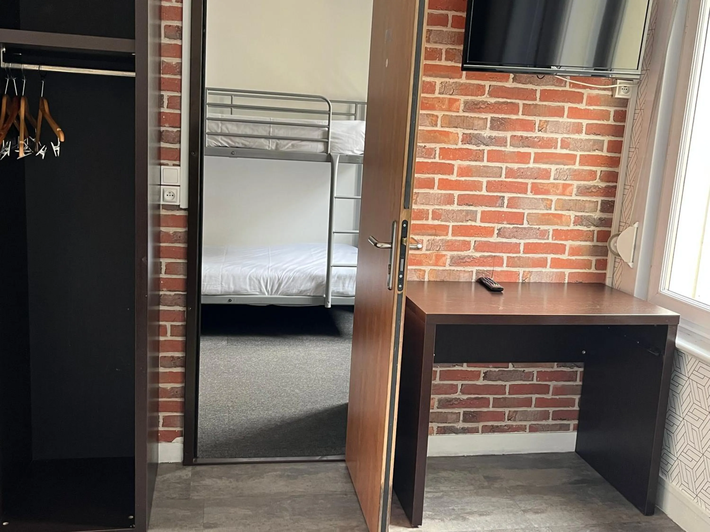 Bedroom, Bed in Hotel Au Spatial