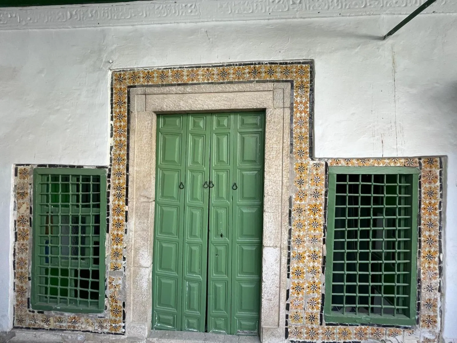 Decorative detail in Dar Hayder-la Medina
