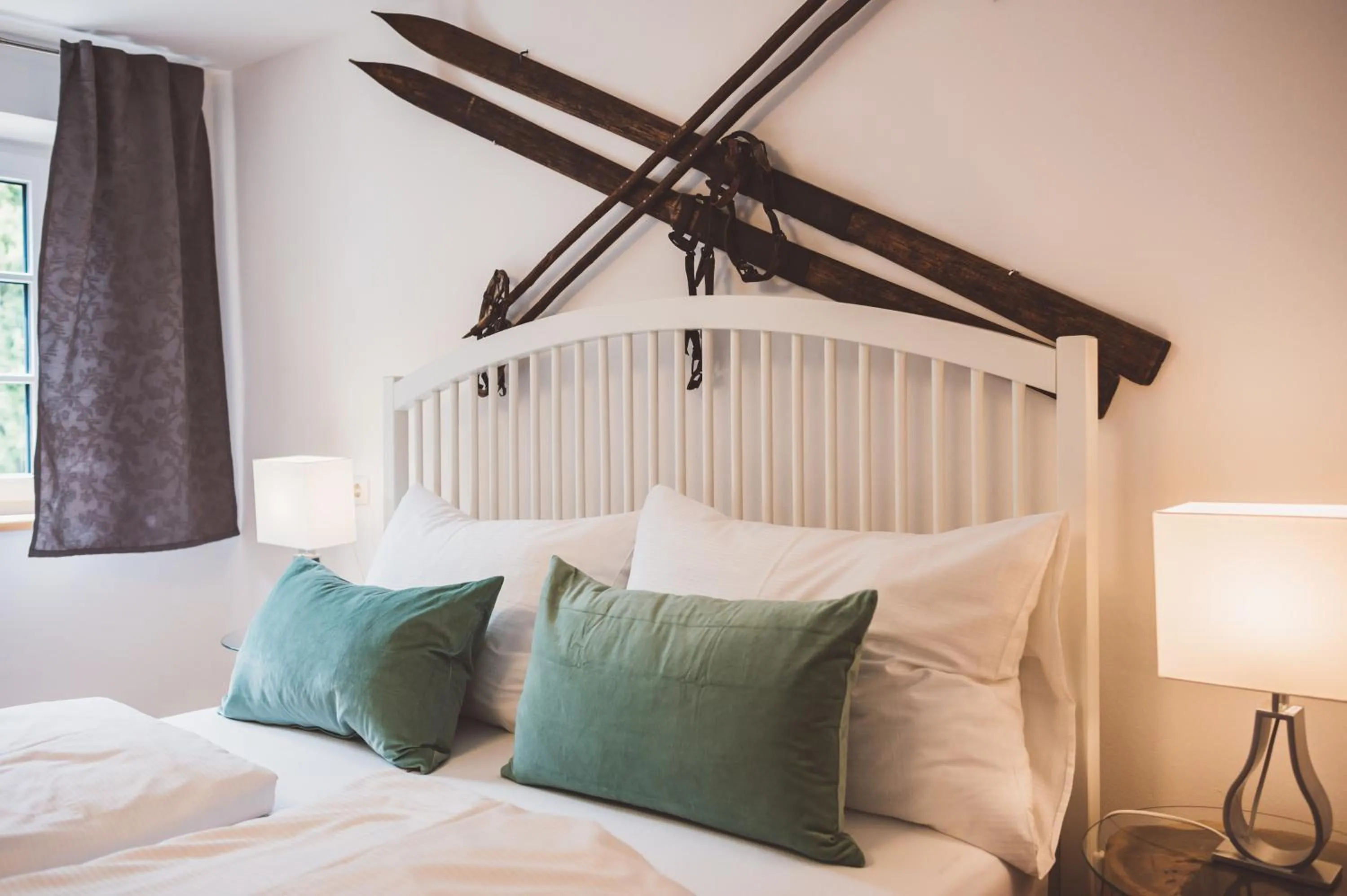 Bed in Chalet am Sonnenhang