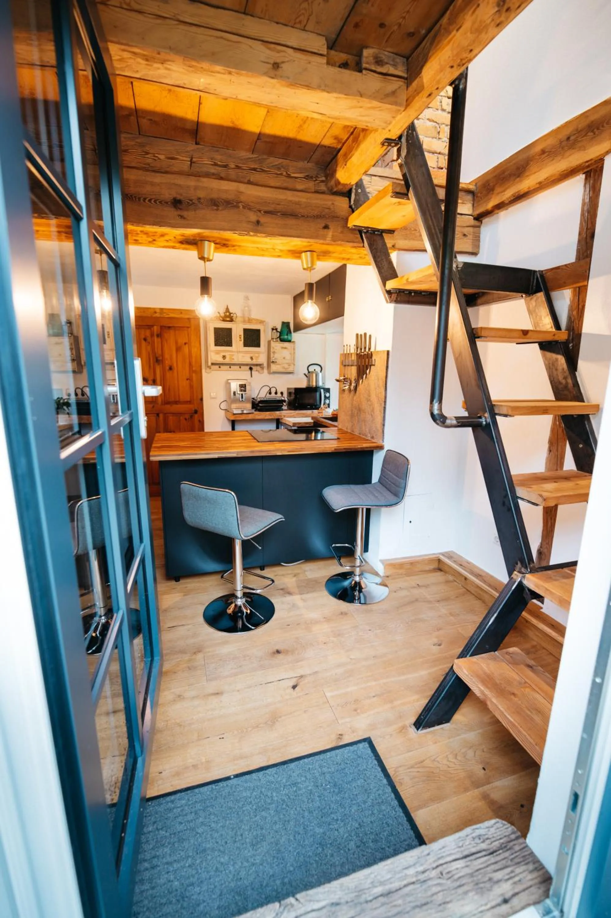 kitchen in Chalet am Sonnenhang