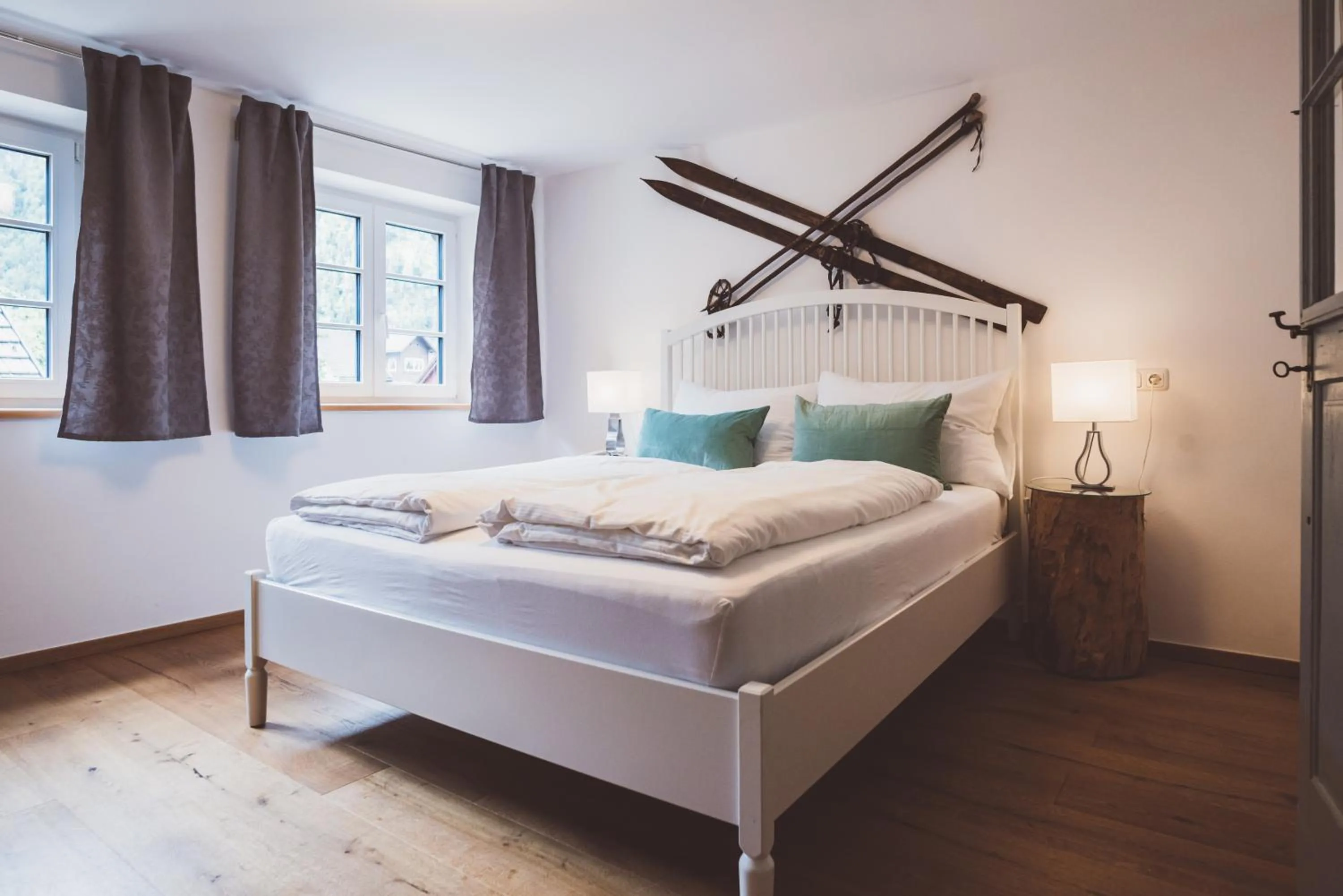 Bed in Chalet am Sonnenhang