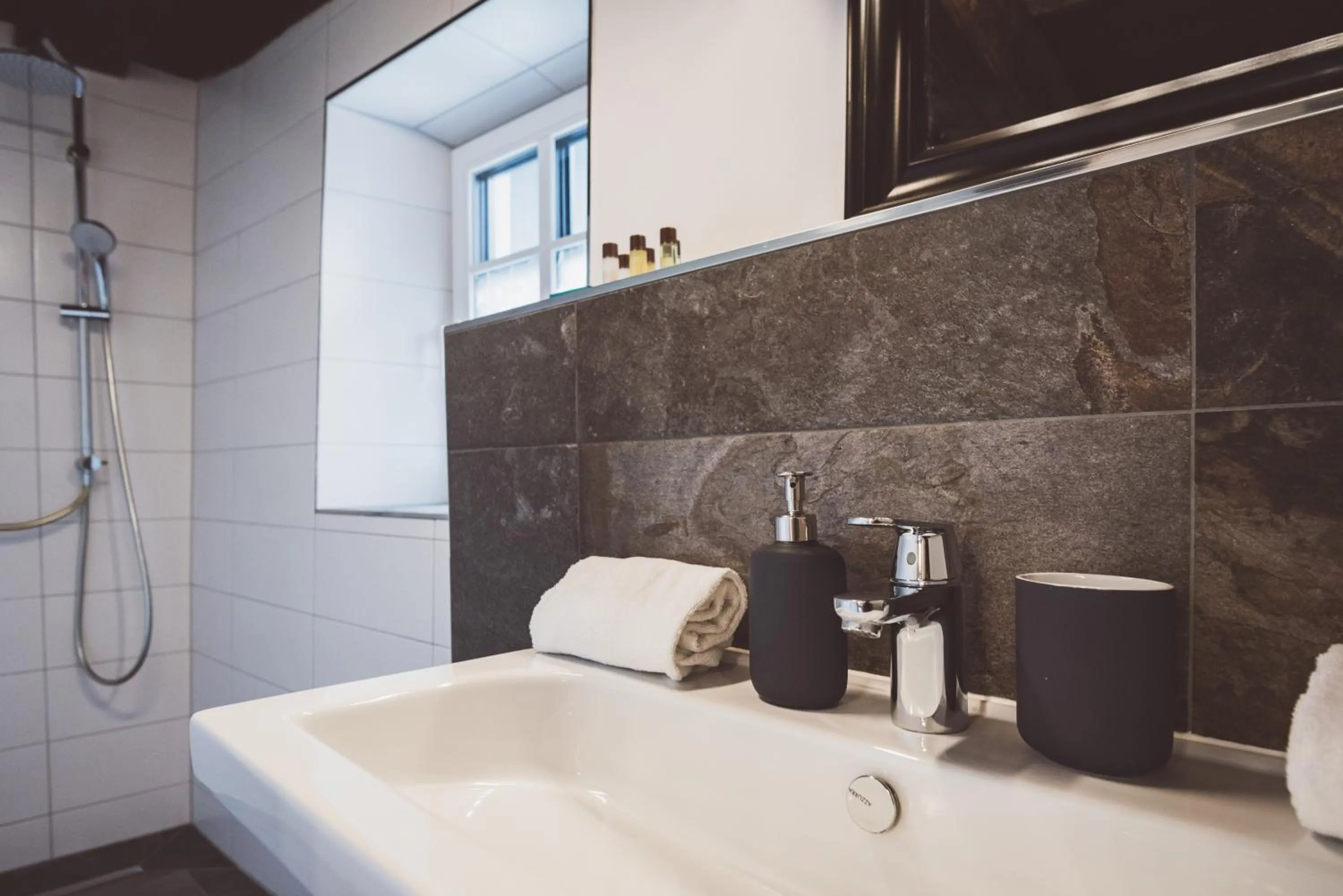 Bathroom in Chalet am Sonnenhang