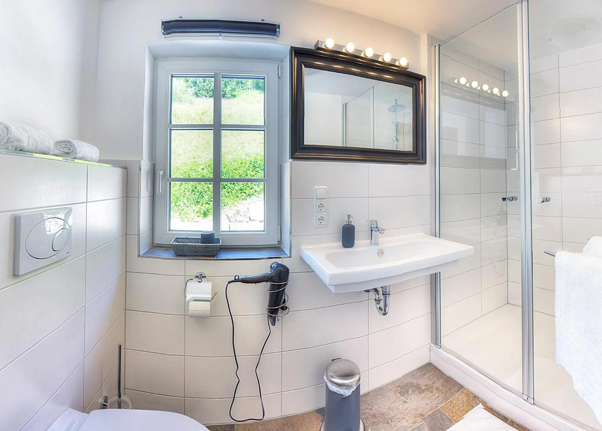 Toilet in Chalet am Sonnenhang