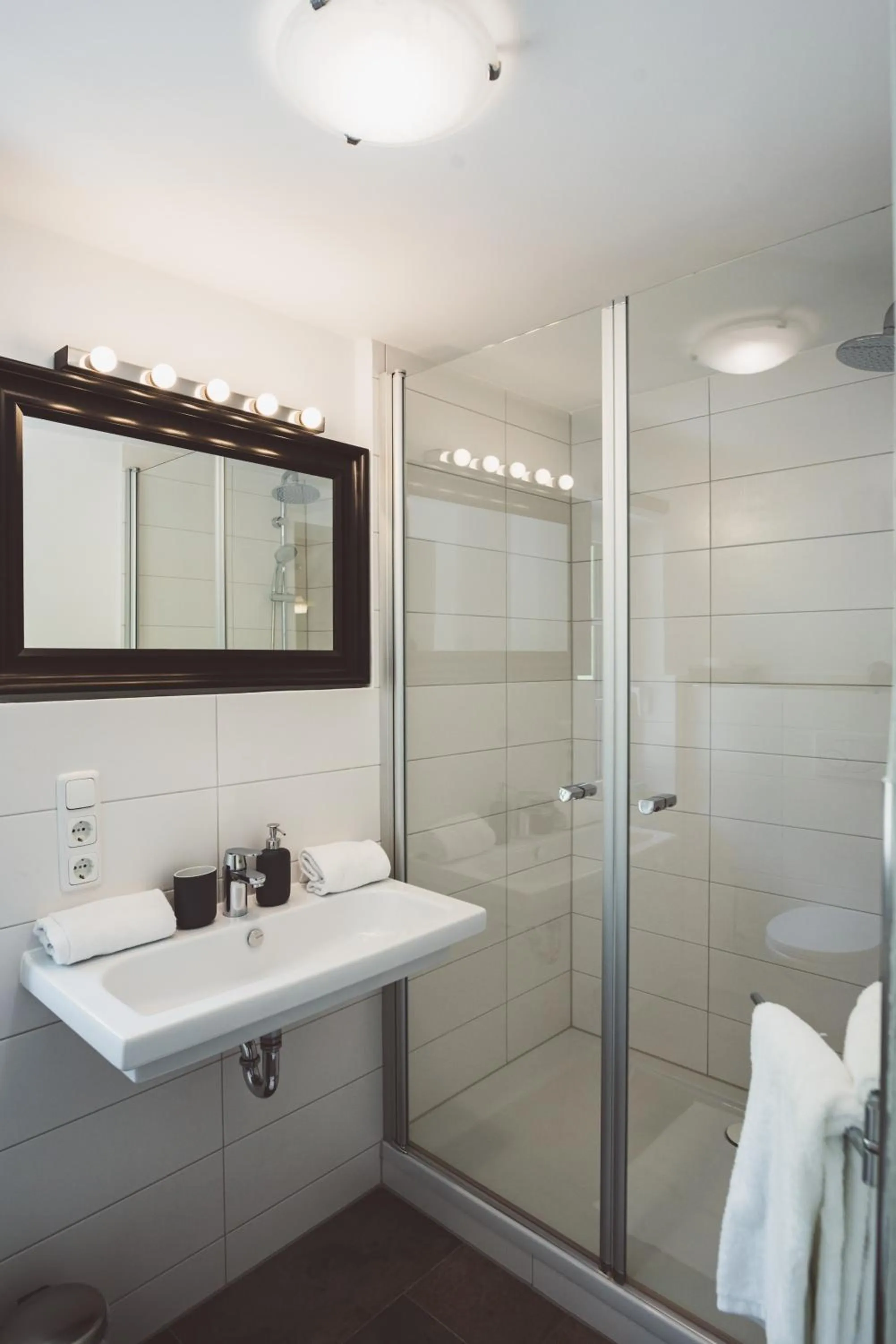 Shower in Chalet am Sonnenhang