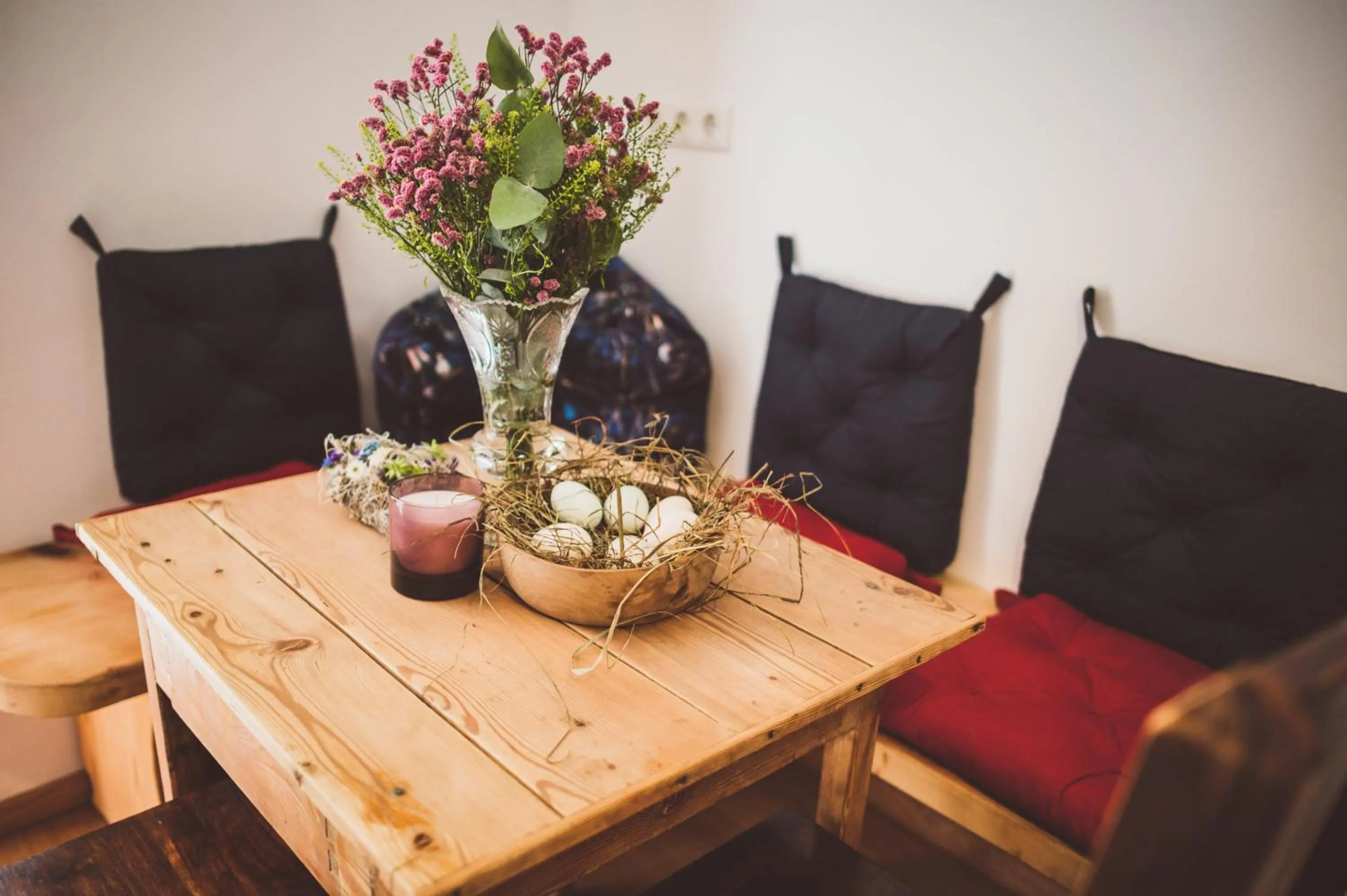 Kitchen or kitchenette in Chalet am Sonnenhang