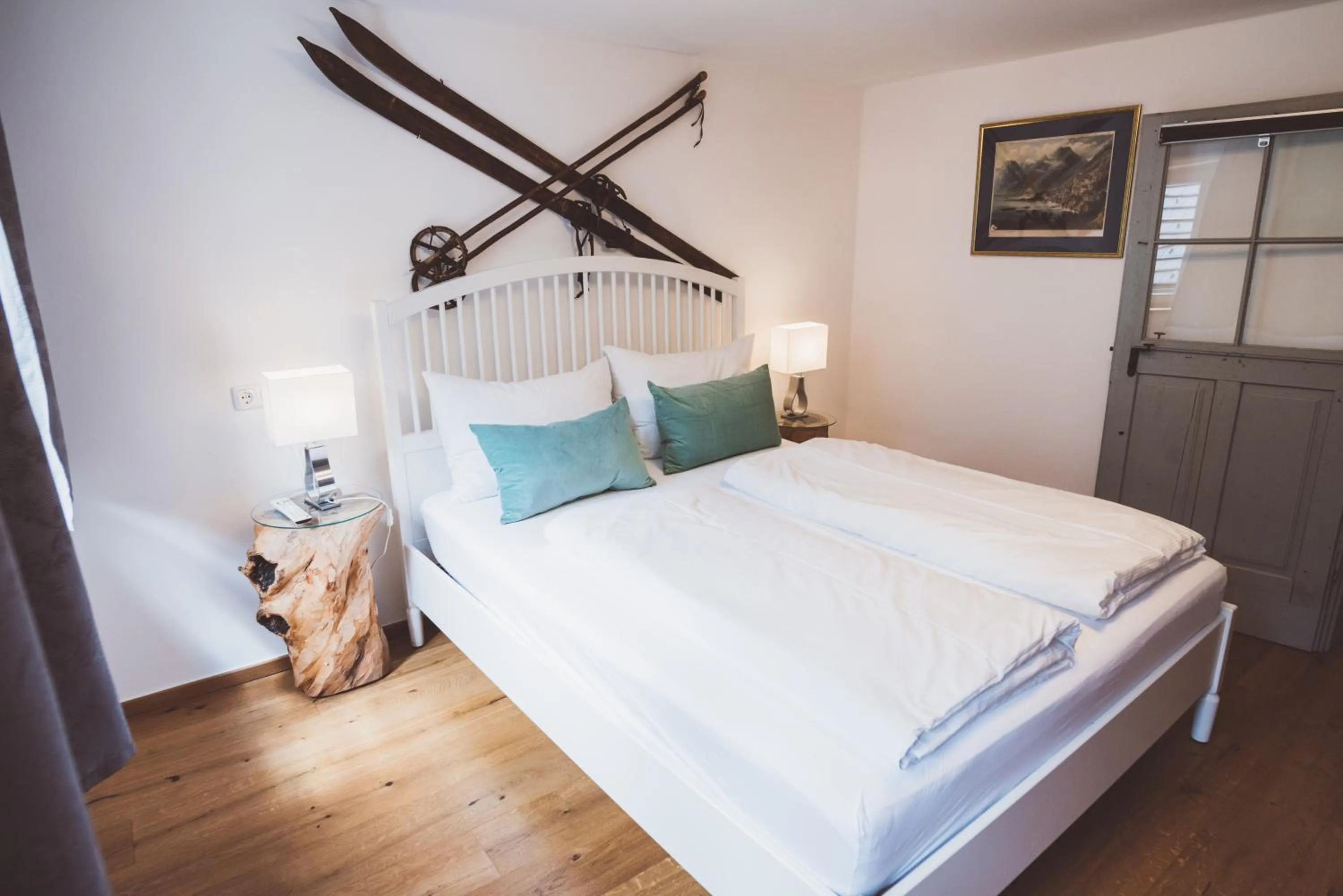 Bed in Chalet am Sonnenhang