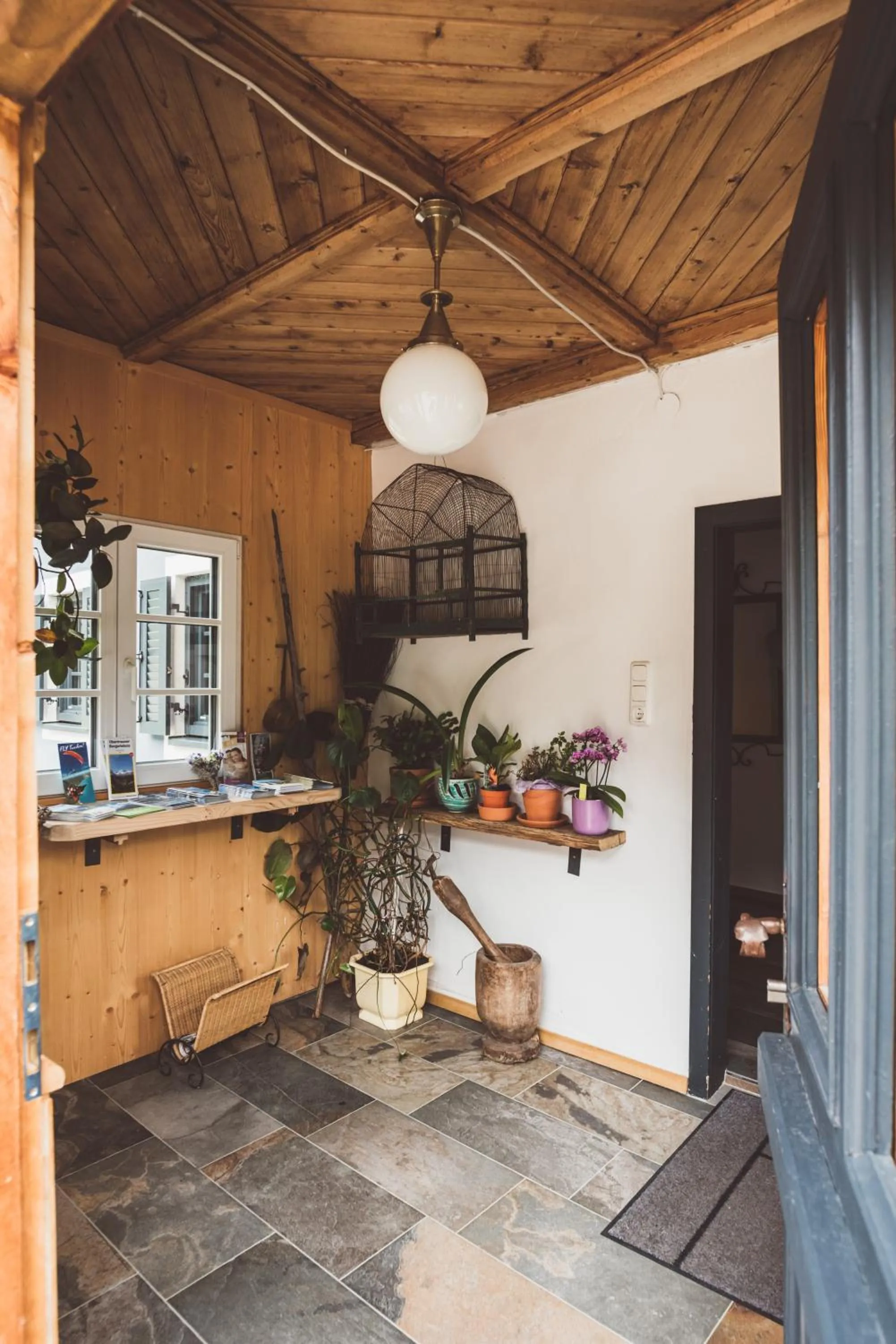 Lobby or reception in Chalet am Sonnenhang