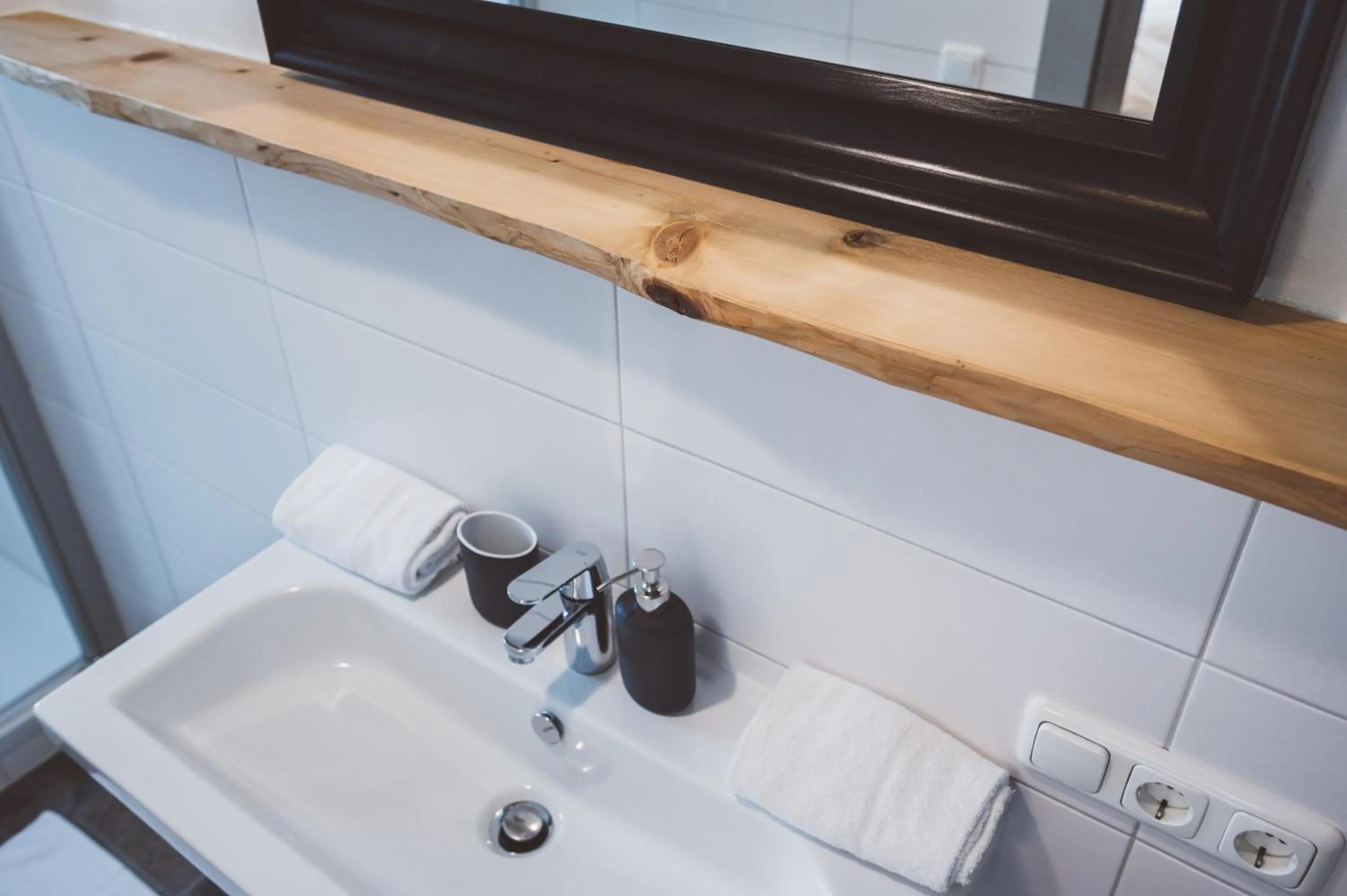 Bathroom in Chalet am Sonnenhang