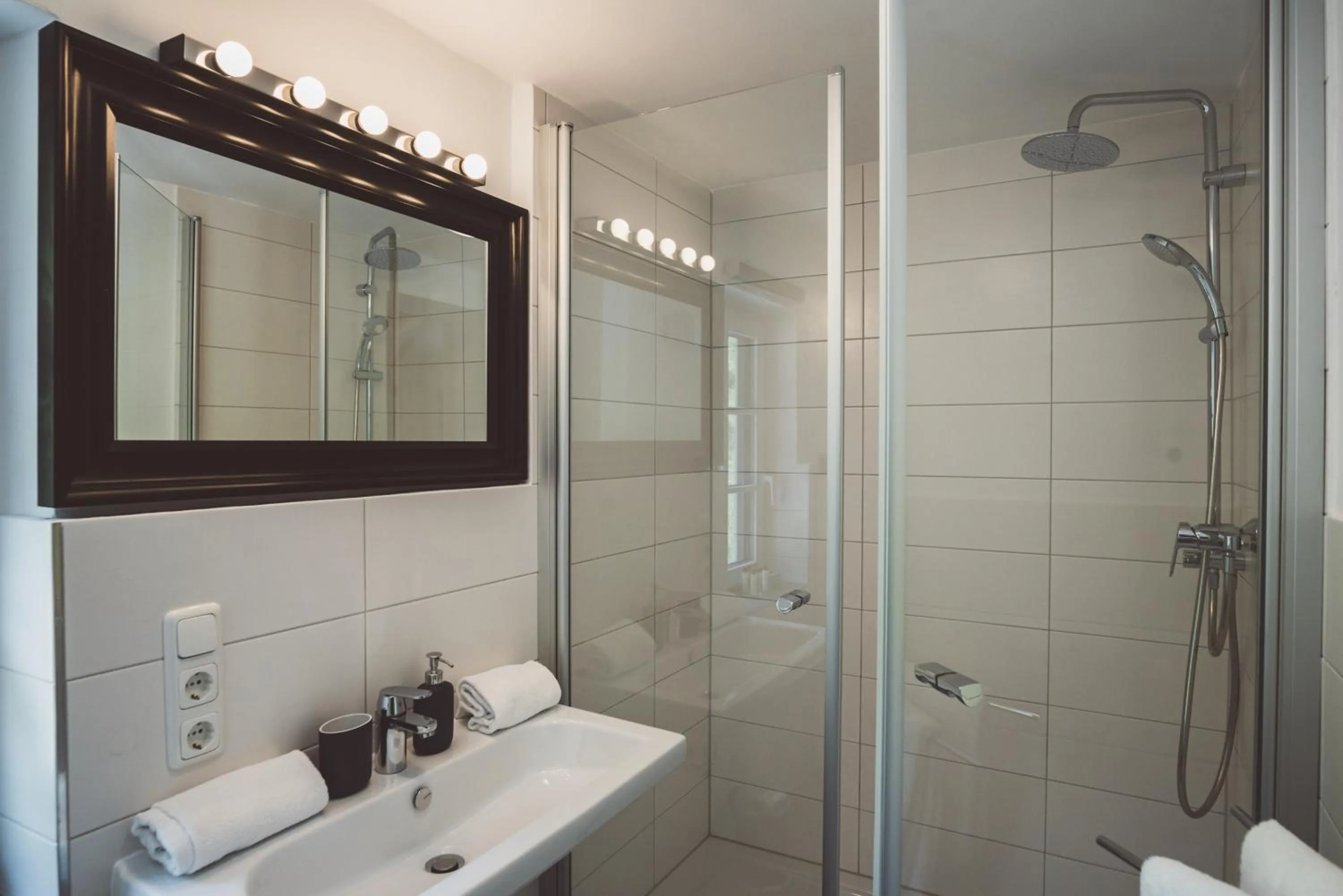 Shower in Chalet am Sonnenhang