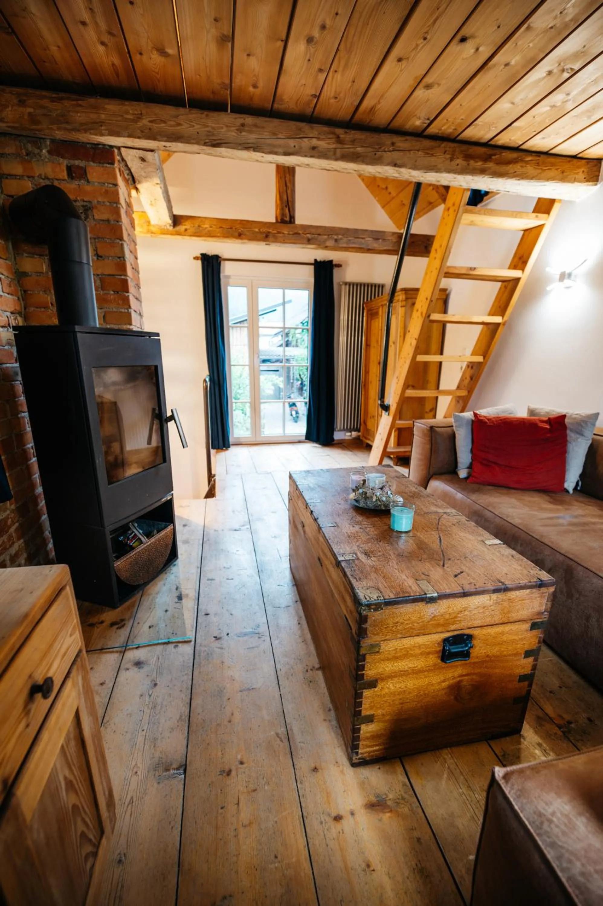 Living room in Chalet am Sonnenhang