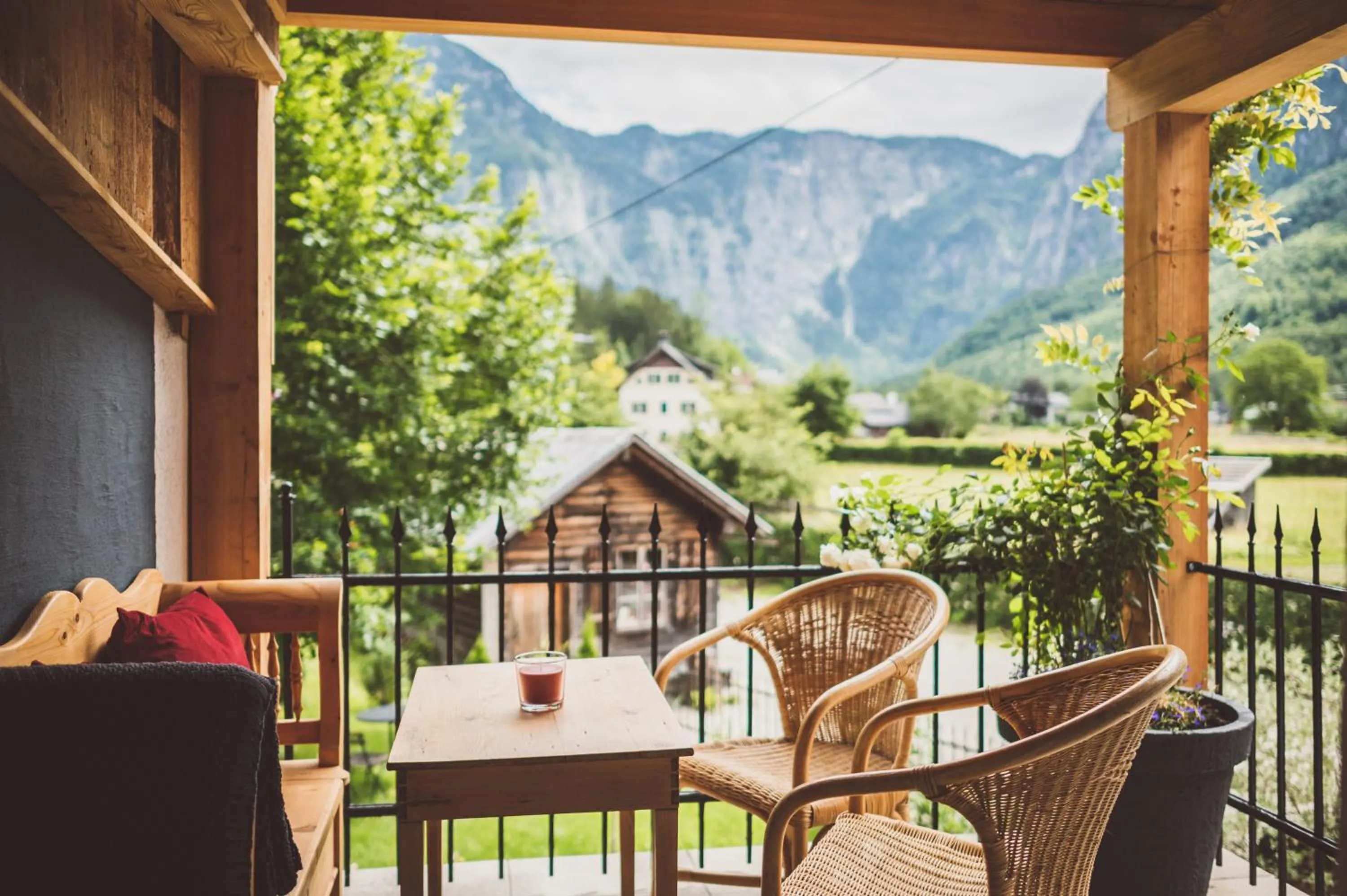 Balcony/Terrace in Chalet am Sonnenhang