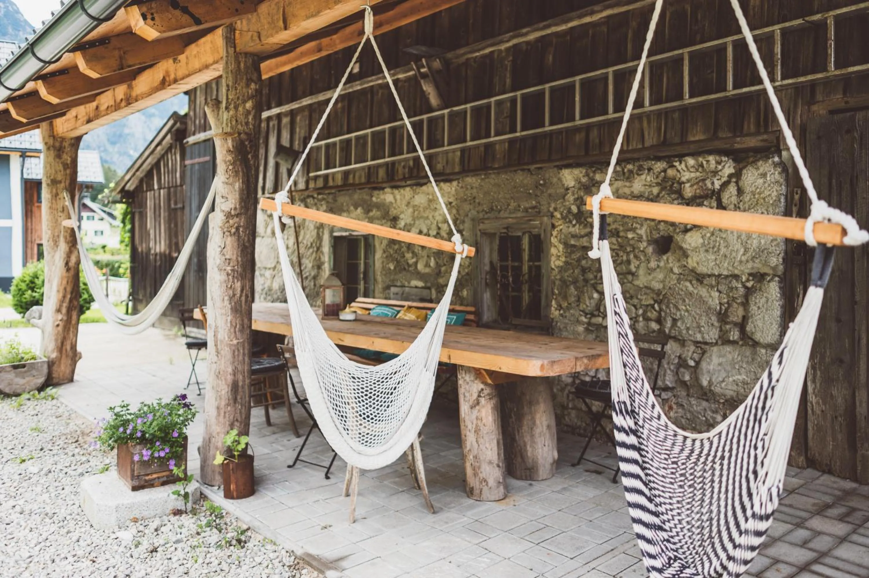 BBQ facilities in Chalet am Sonnenhang