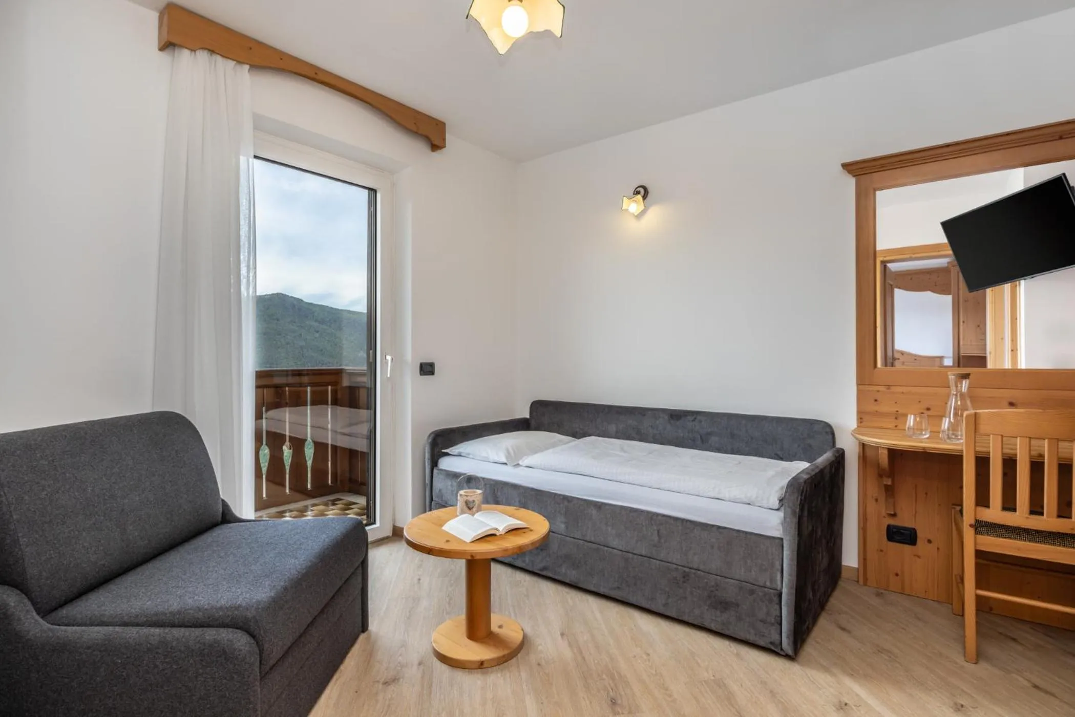 Bedroom, Bed in Hotel Tirol- Natural Idyll