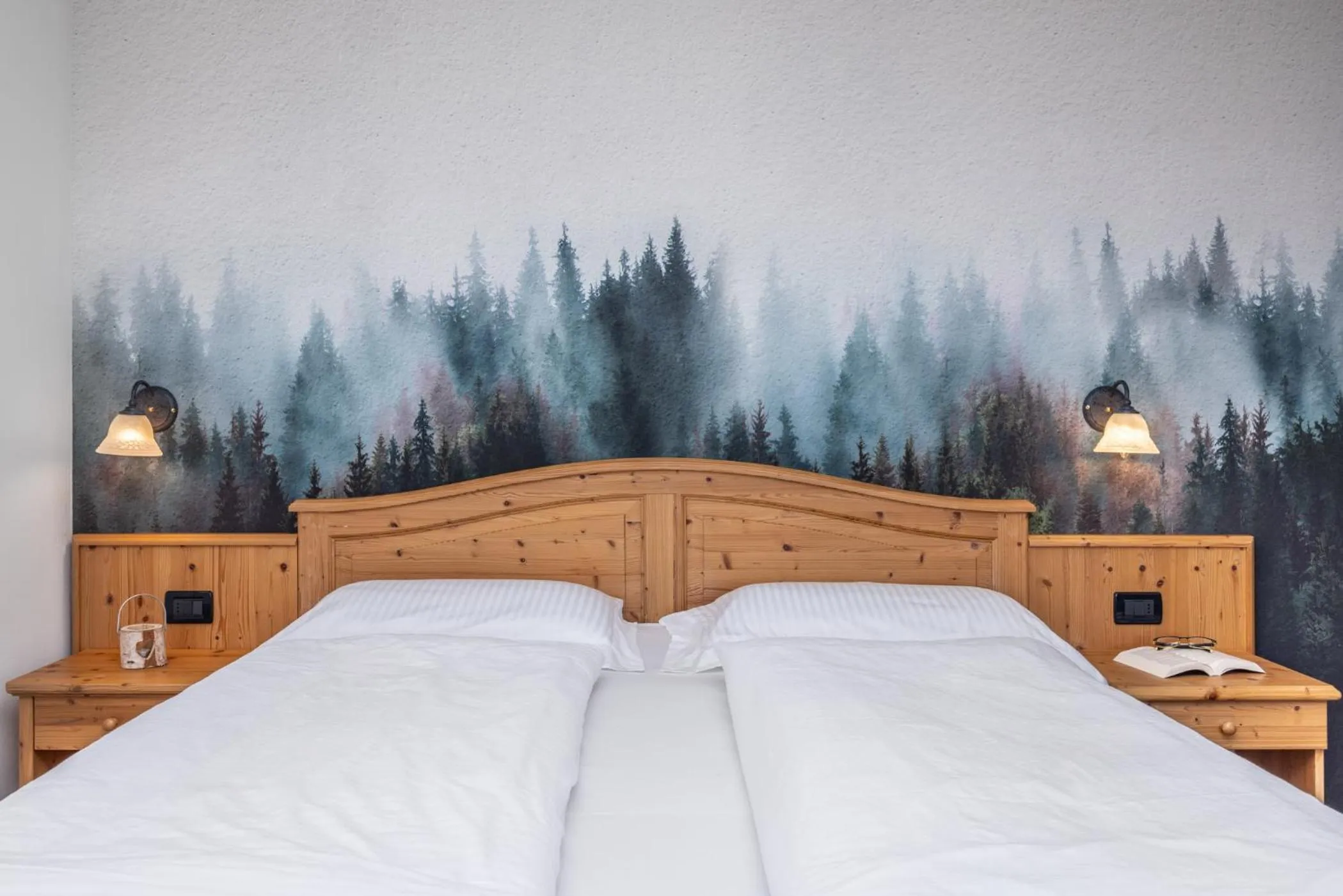 Bed in Hotel Tirol- Natural Idyll