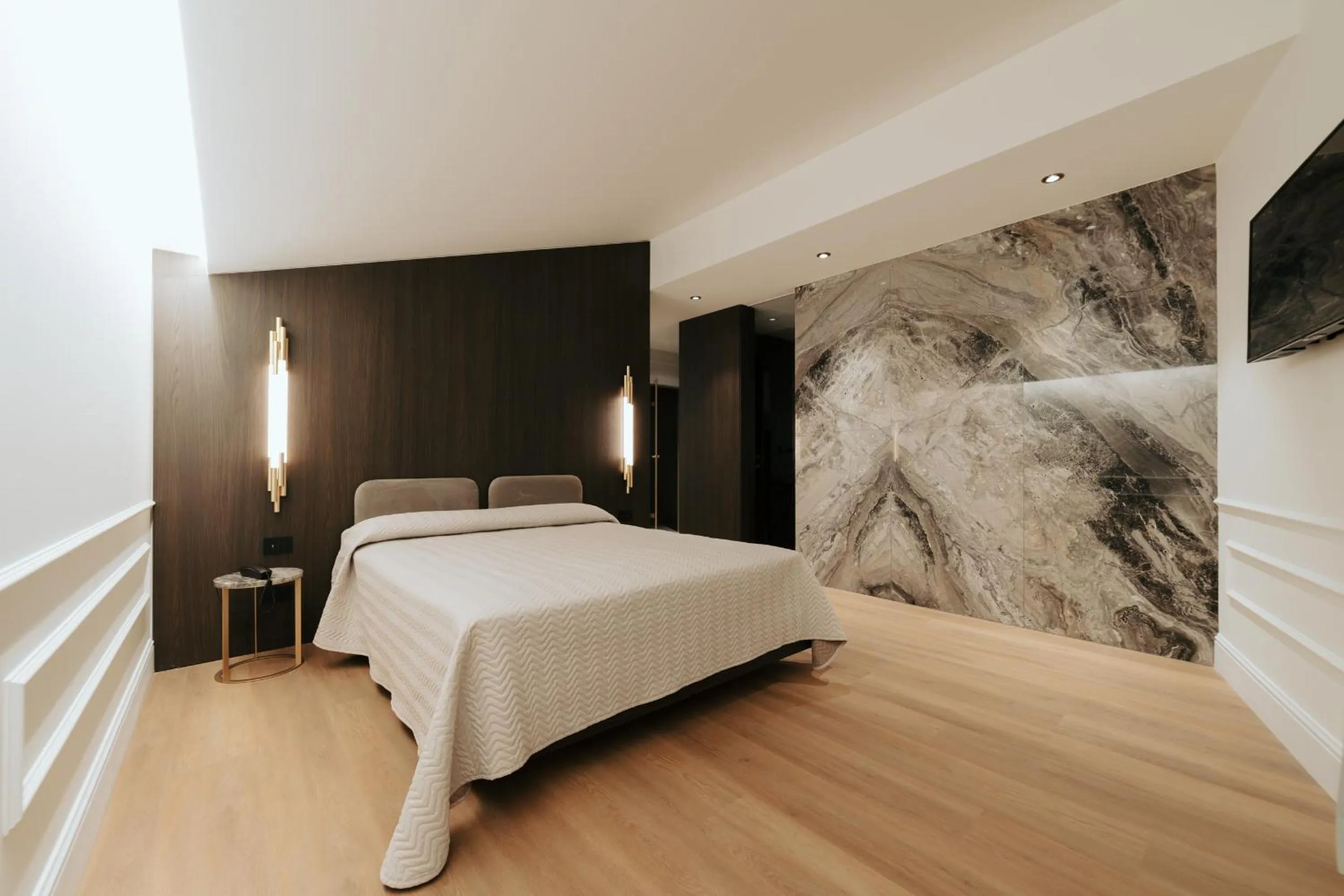 Bedroom, Bed in Albergo Italia