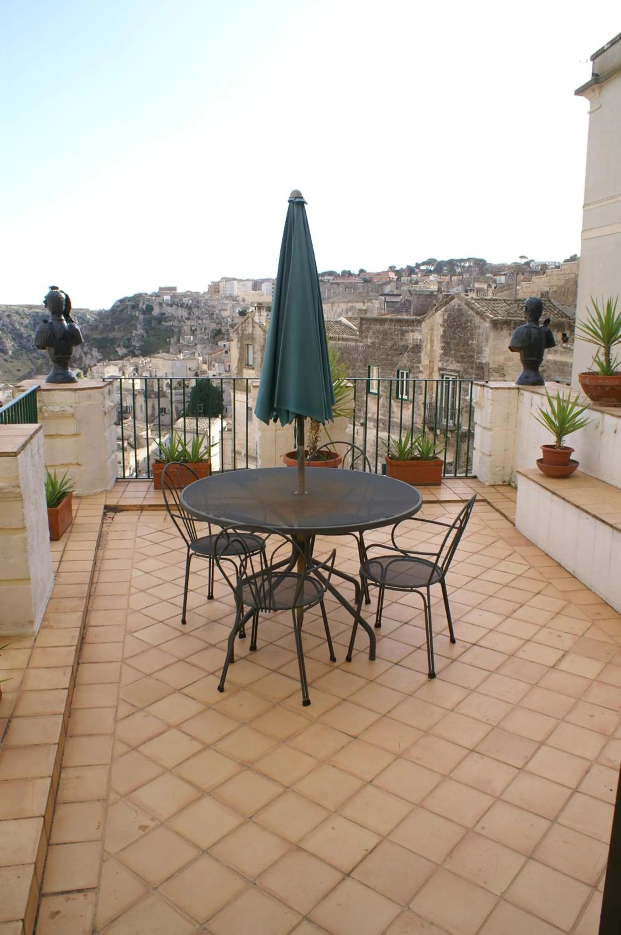 Balcony/Terrace in Albergo Italia