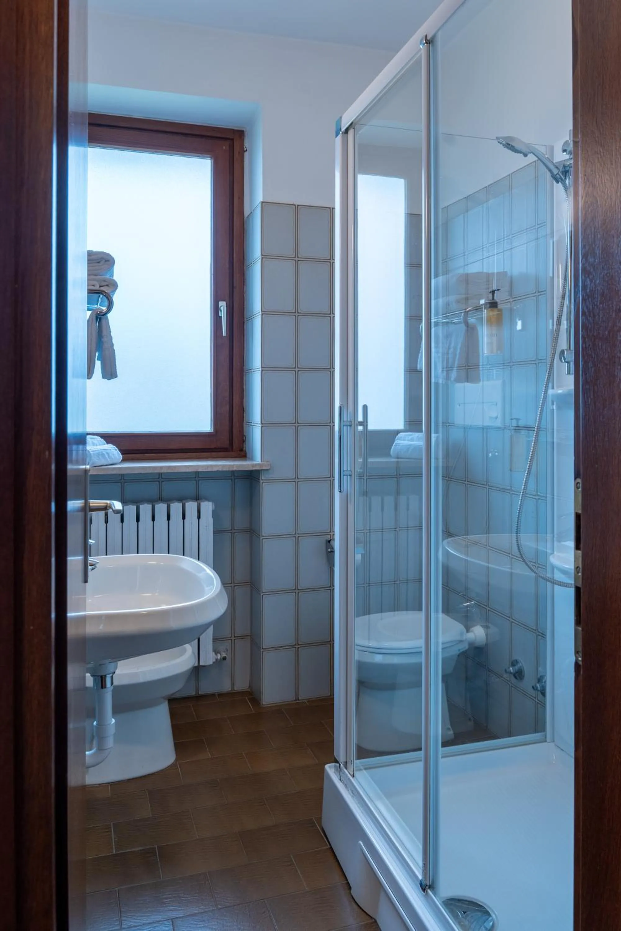 Bathroom in Hotel Costaverde "ai Roni"