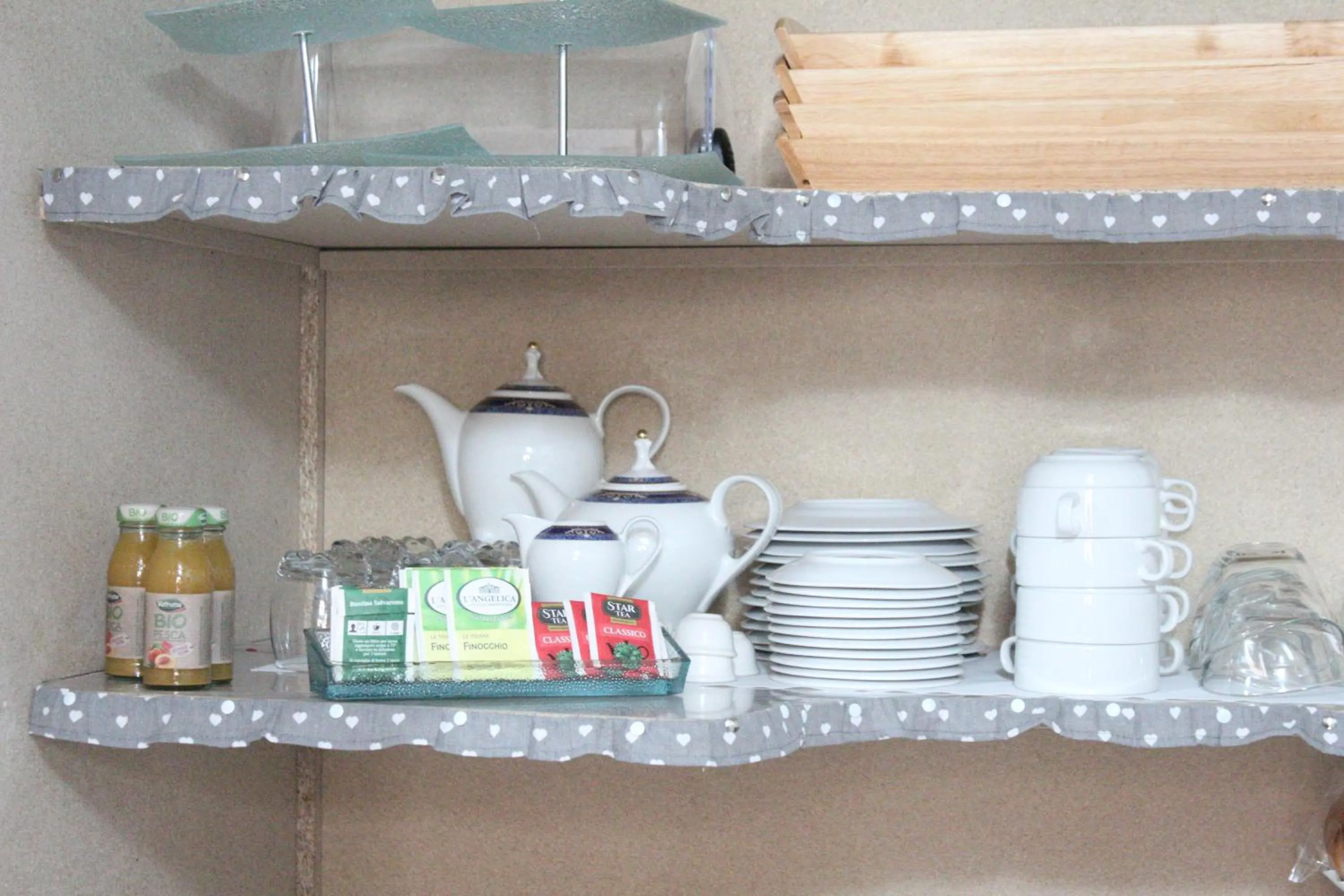 Food and drinks in B&B Verzavò