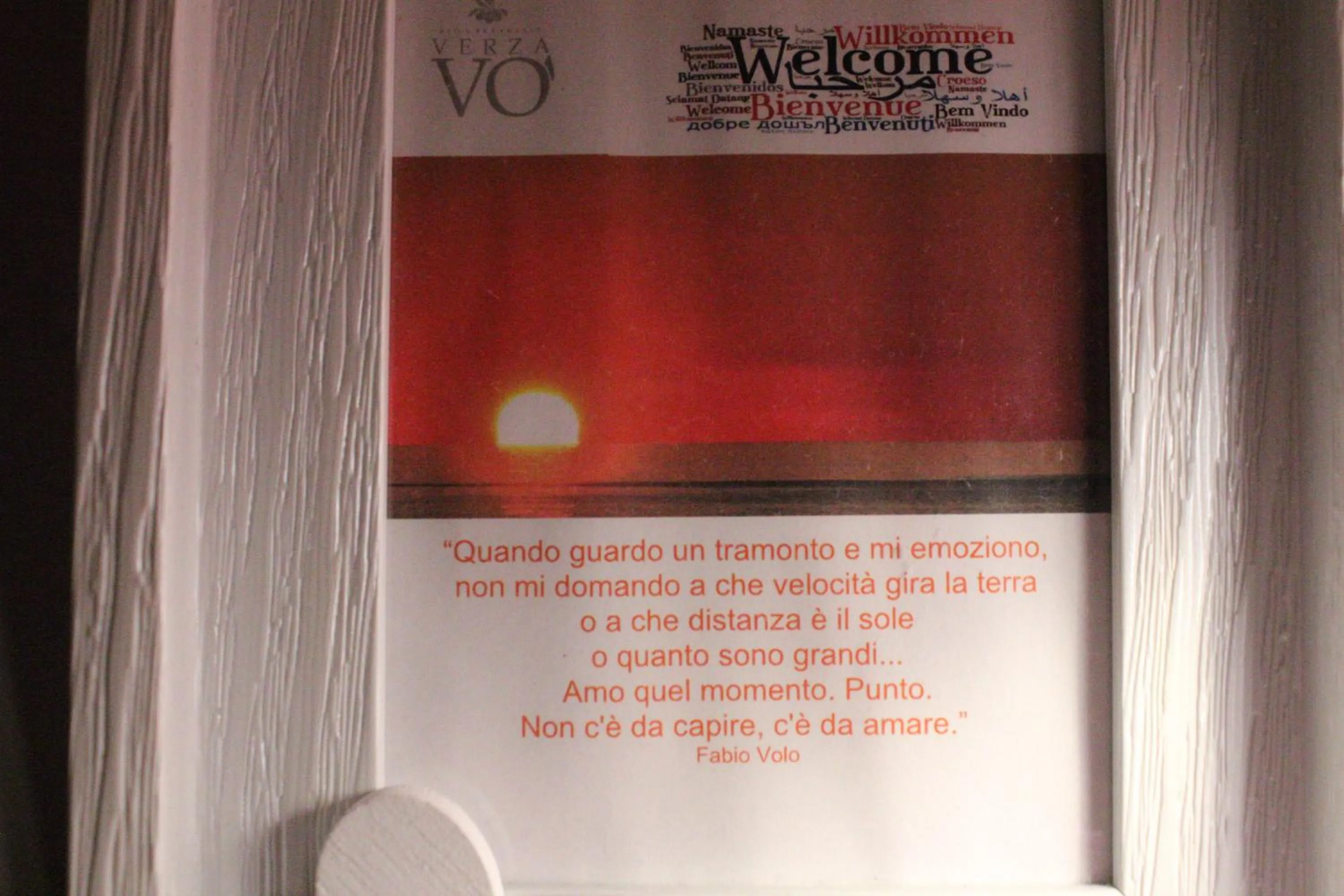 Text overlay in B&B Verzavò